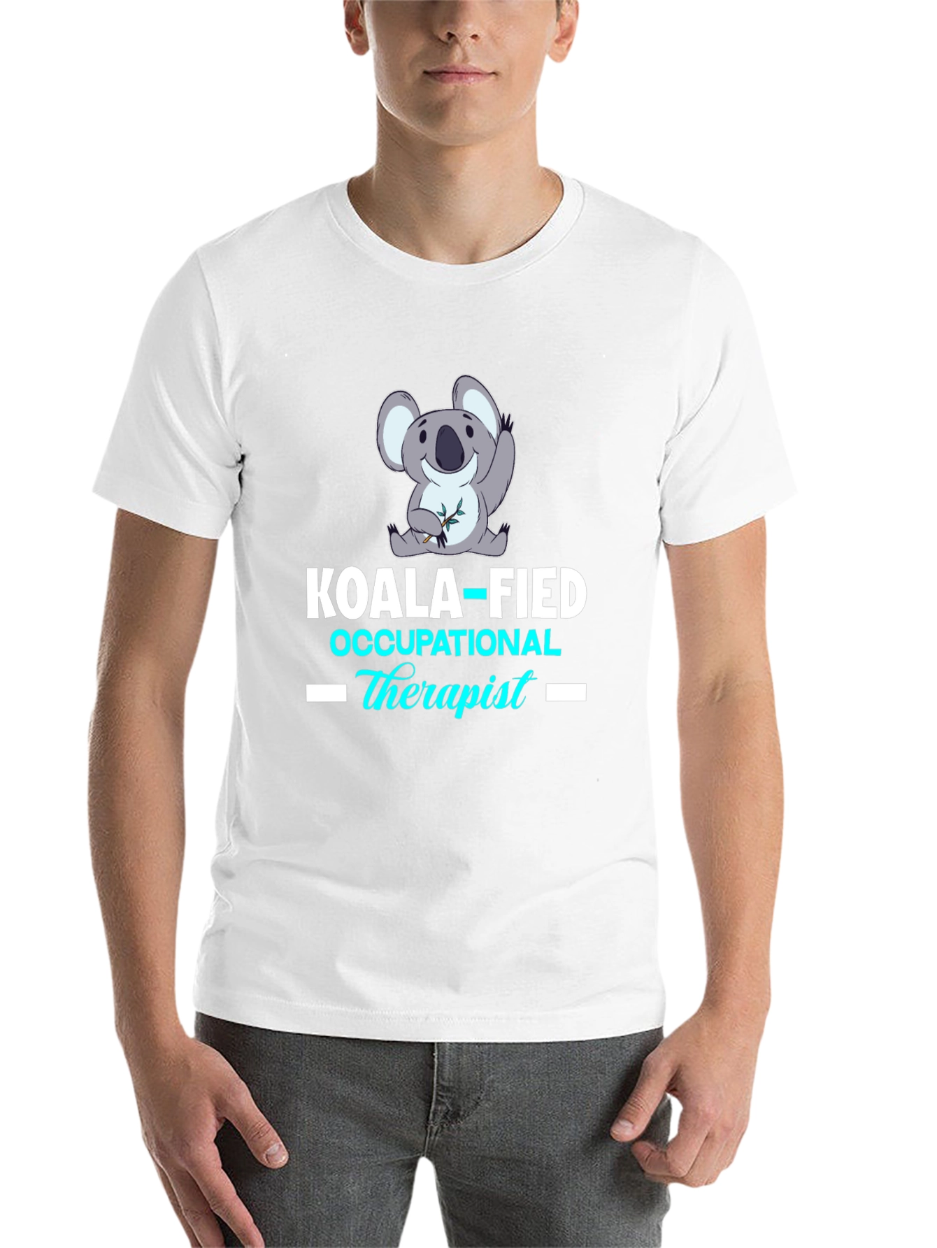 Black Koala-fied Occupational Therapist T-Shirt view 14