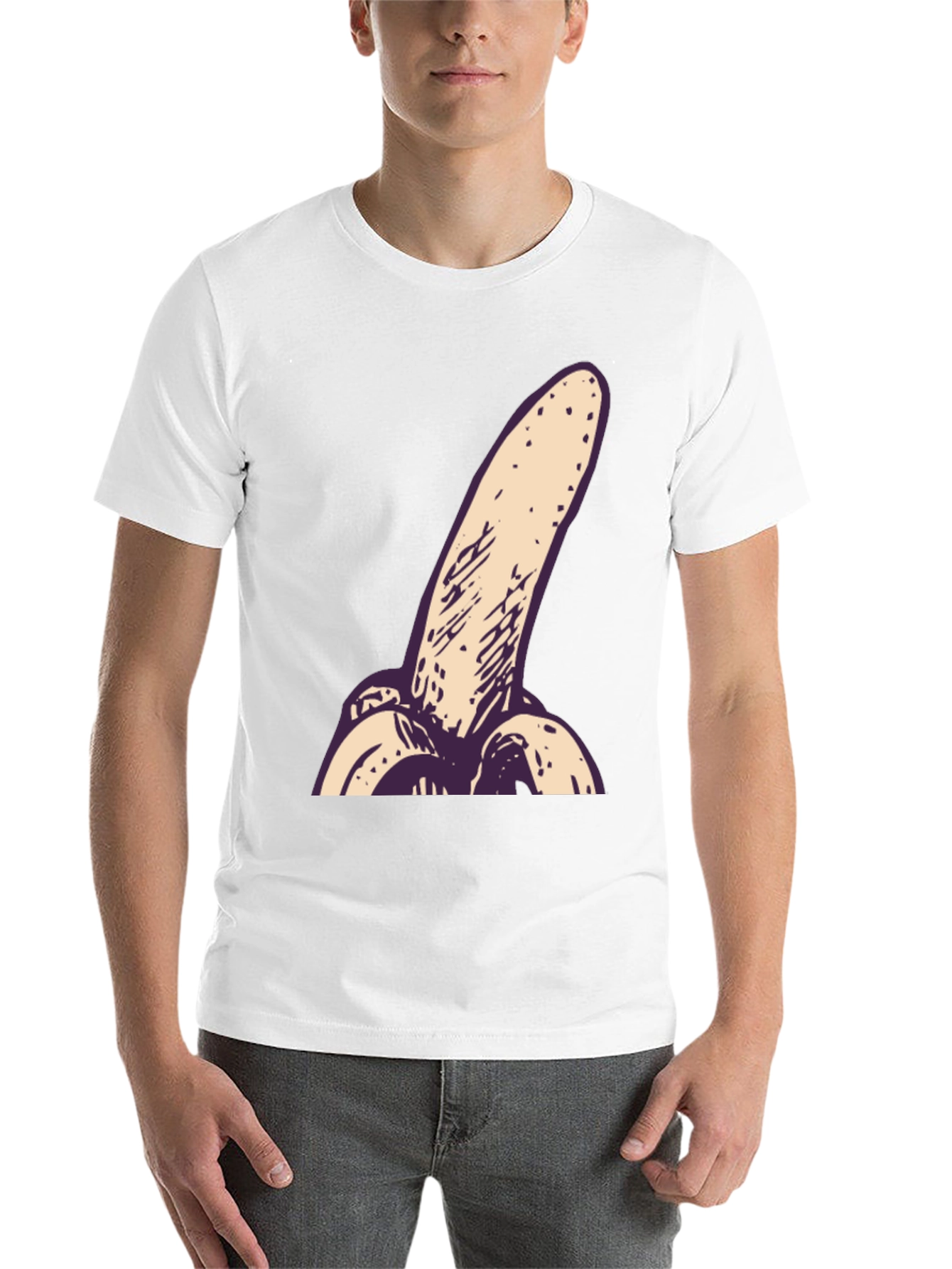 Black Banana T-Shirt - Unique Graphic Tee view 14