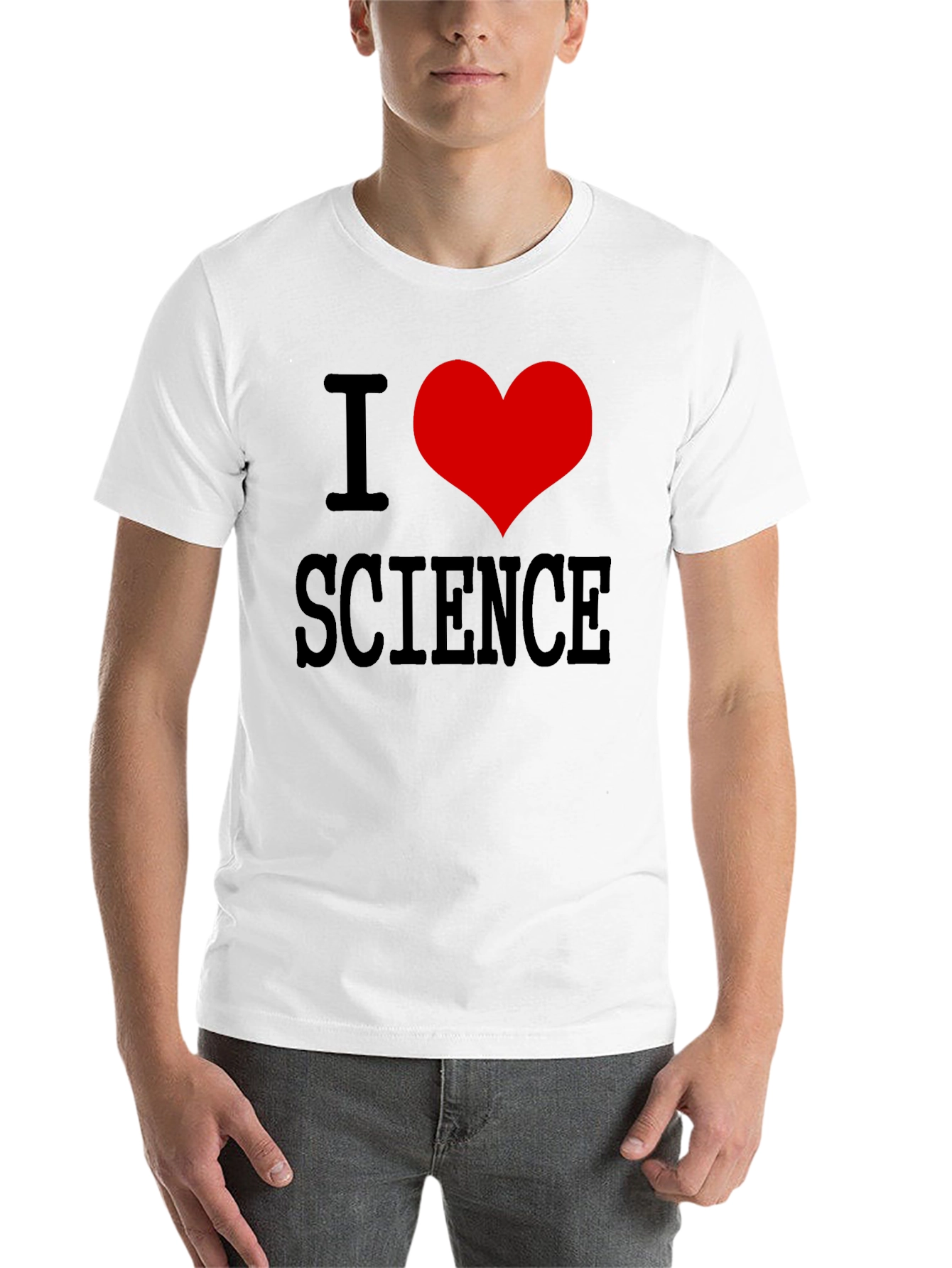 Black I Heart Science Black T-Shirt view 14
