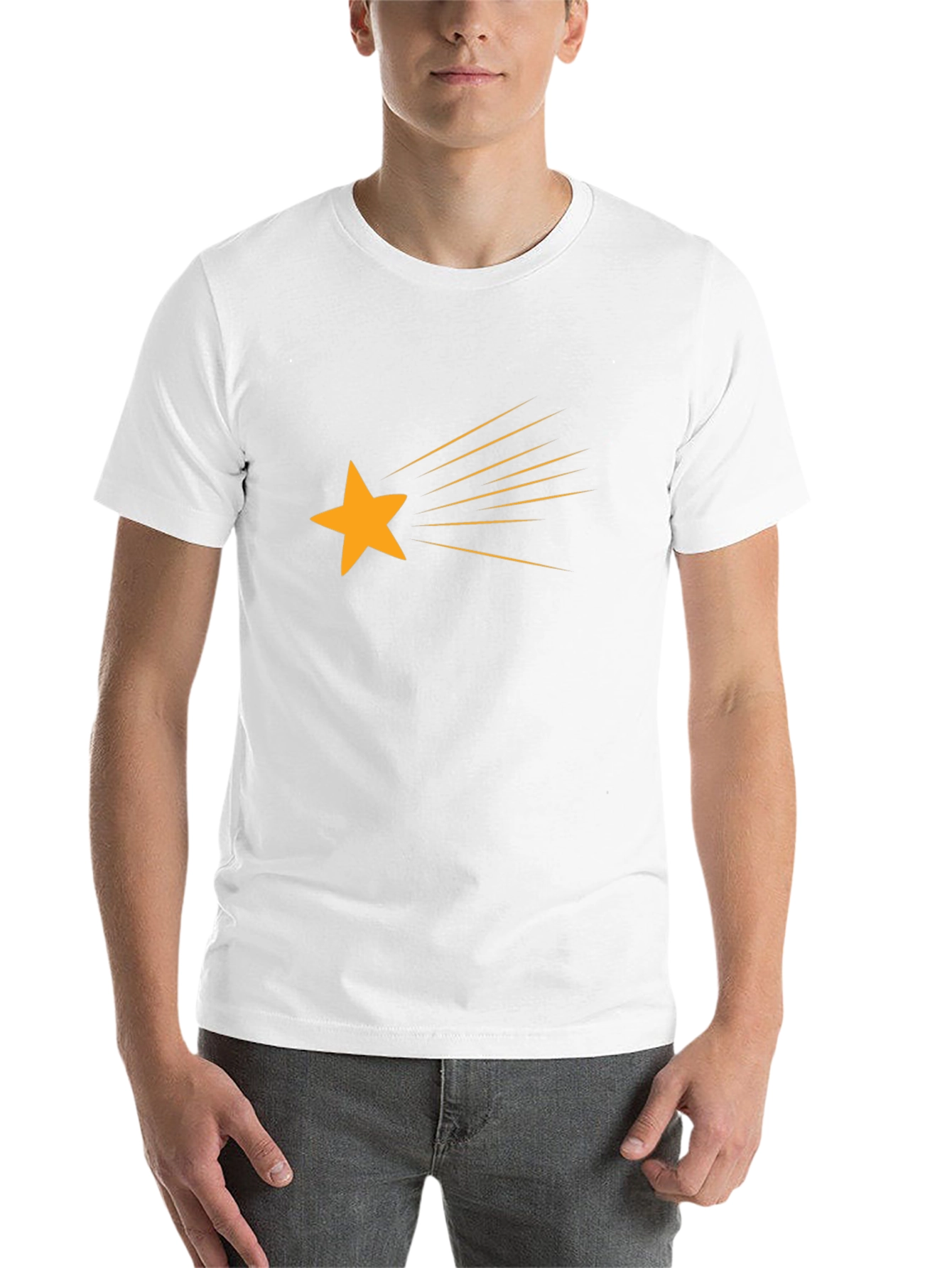 Black Shooting Star Graphic Tee - Black view 14