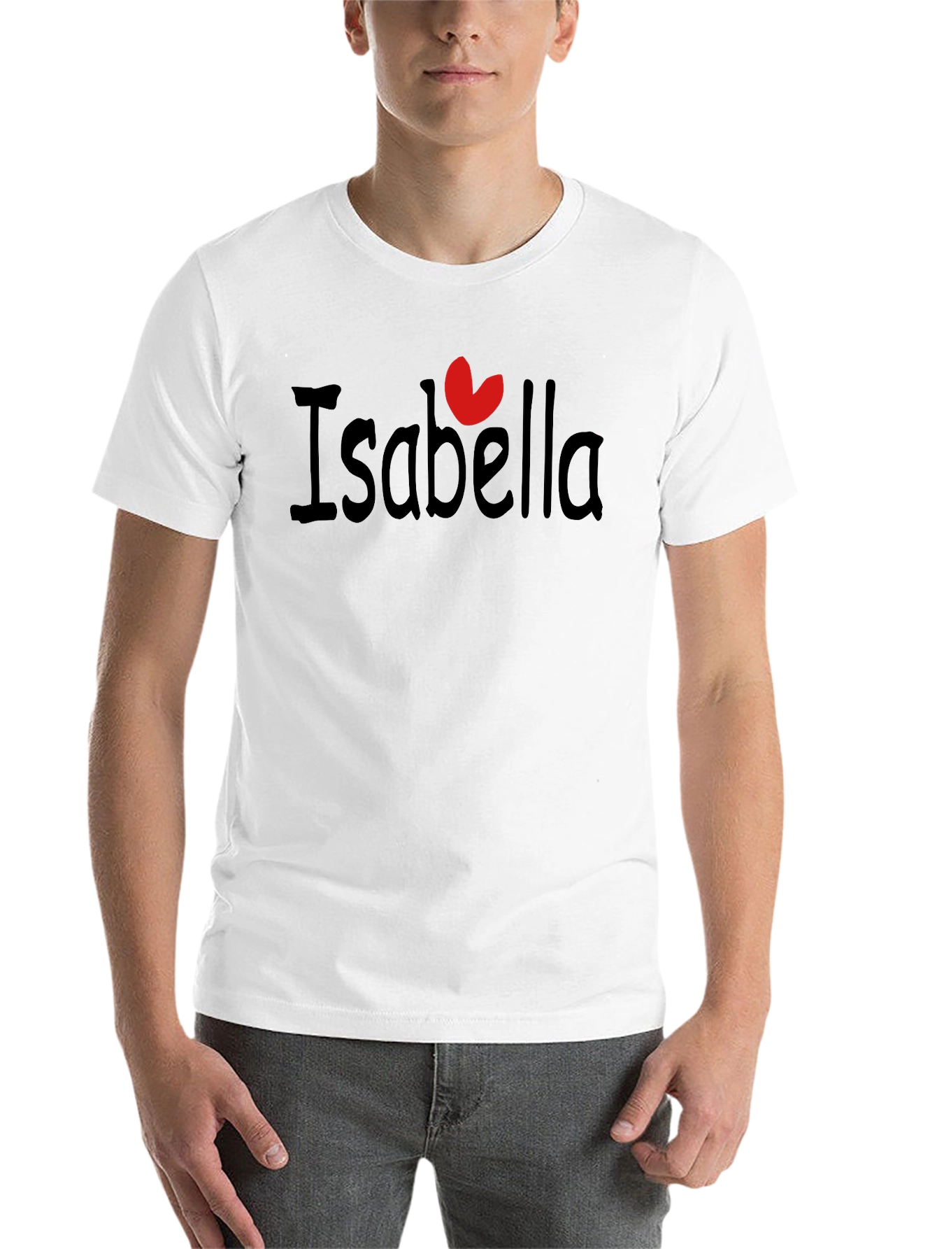 Black I Heart Isabella Black T-Shirt view 14