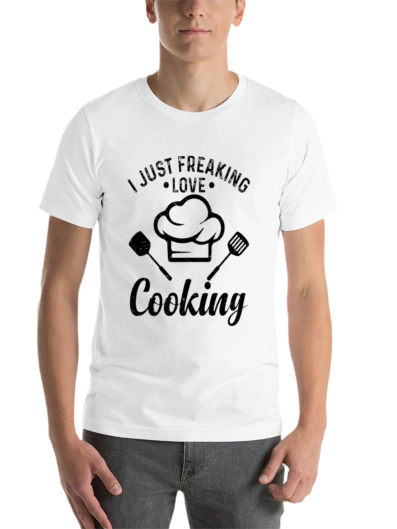 Black Funny Cooking Lover's Graphic T-Shirt view 14