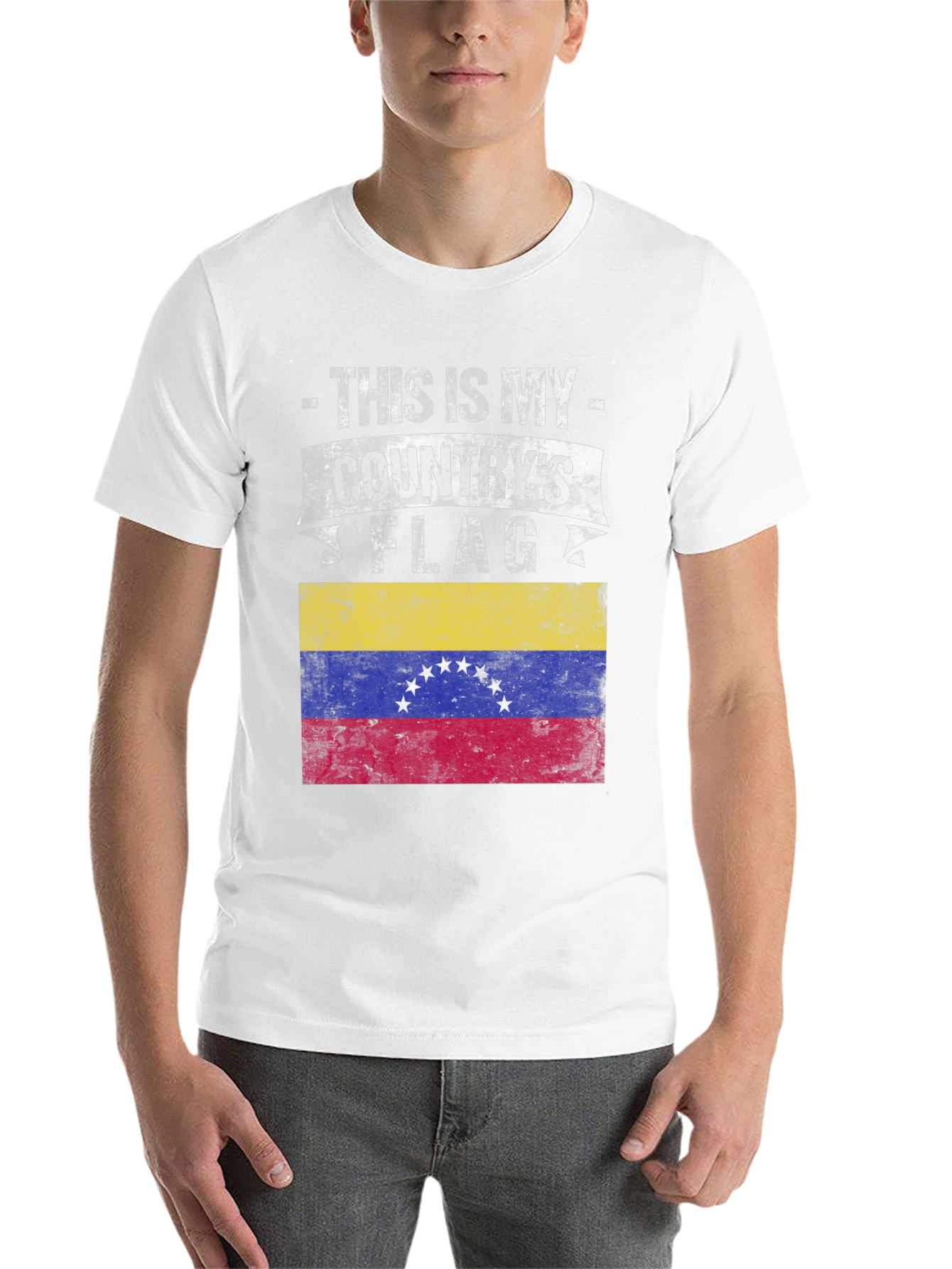 Black Venezuela Flag T-Shirt - Country Pride Tee view 14