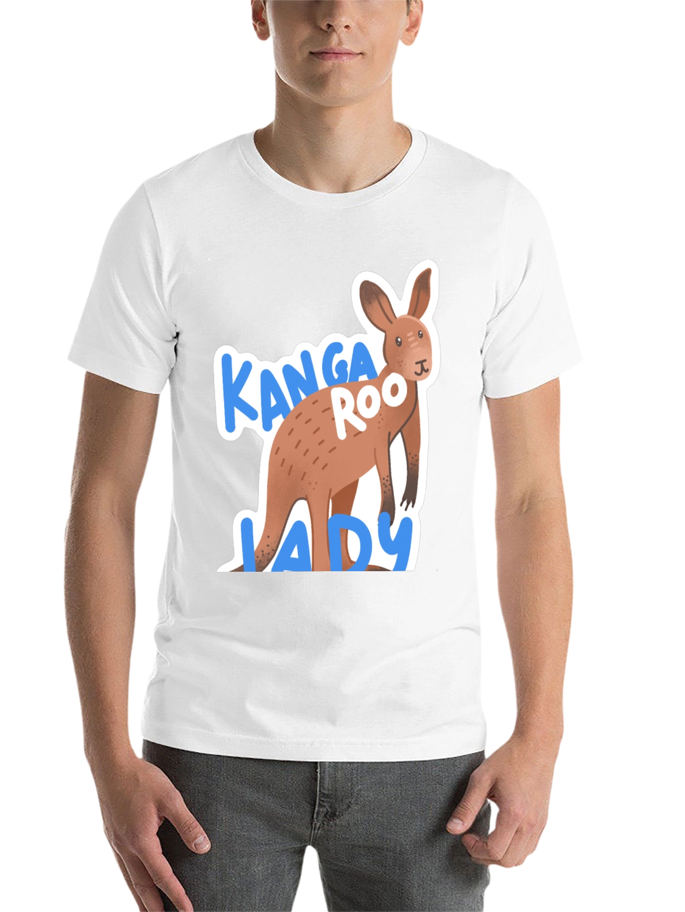 Black Kanga Roo Lady T-Shirt view 14