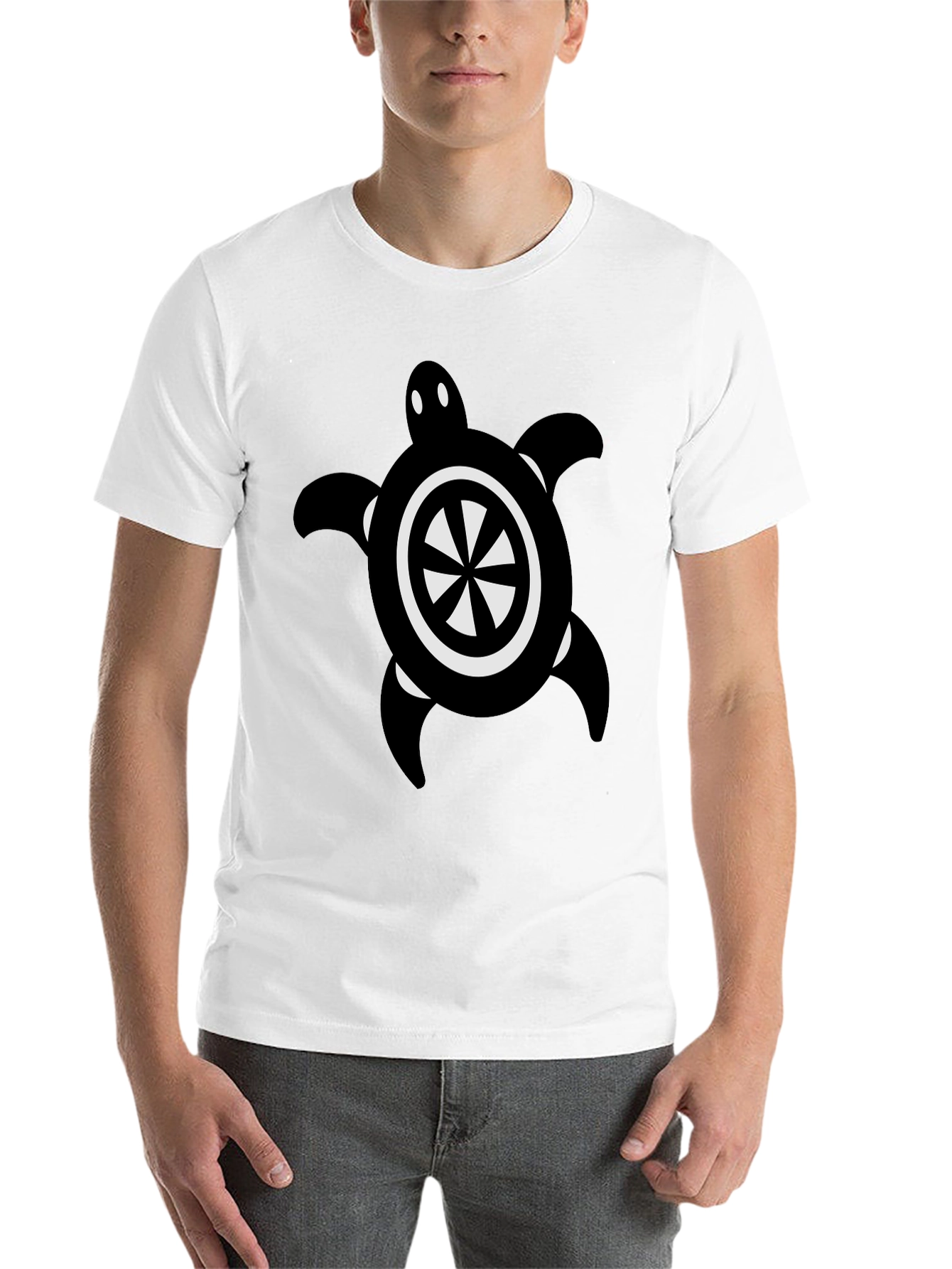 Black Black Turtle Graphic Tee view 14