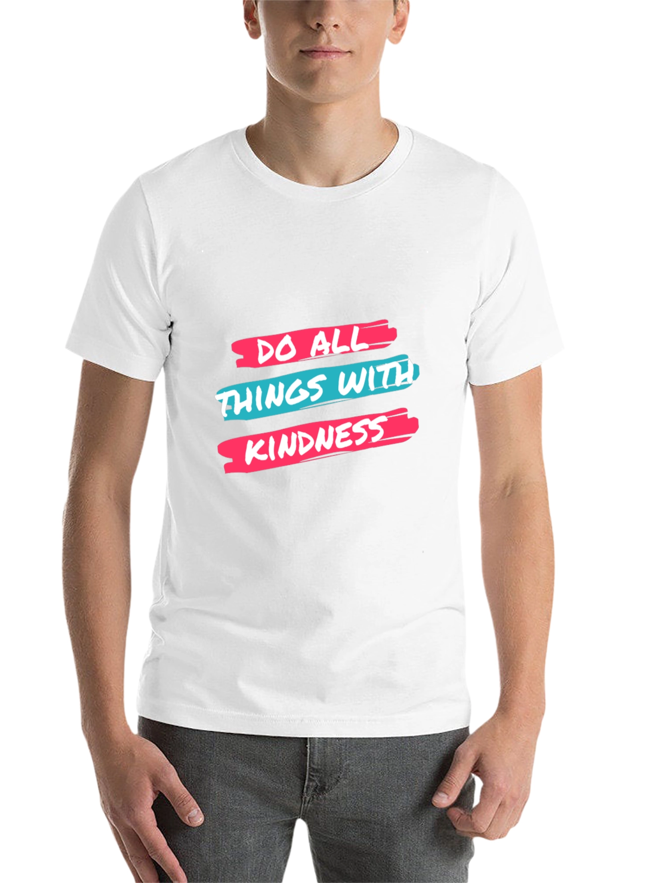 Black Kindness Graphic Tee - Stylish & Comfy! view 14