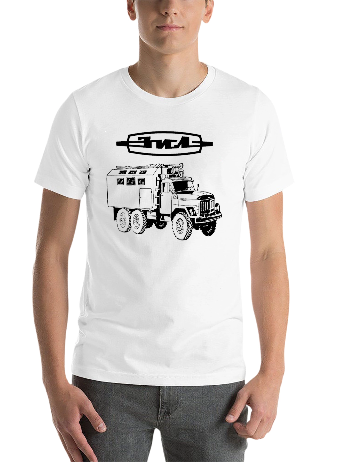 Black Off-Road Truck Graphic Tee - Rugged Style view 14