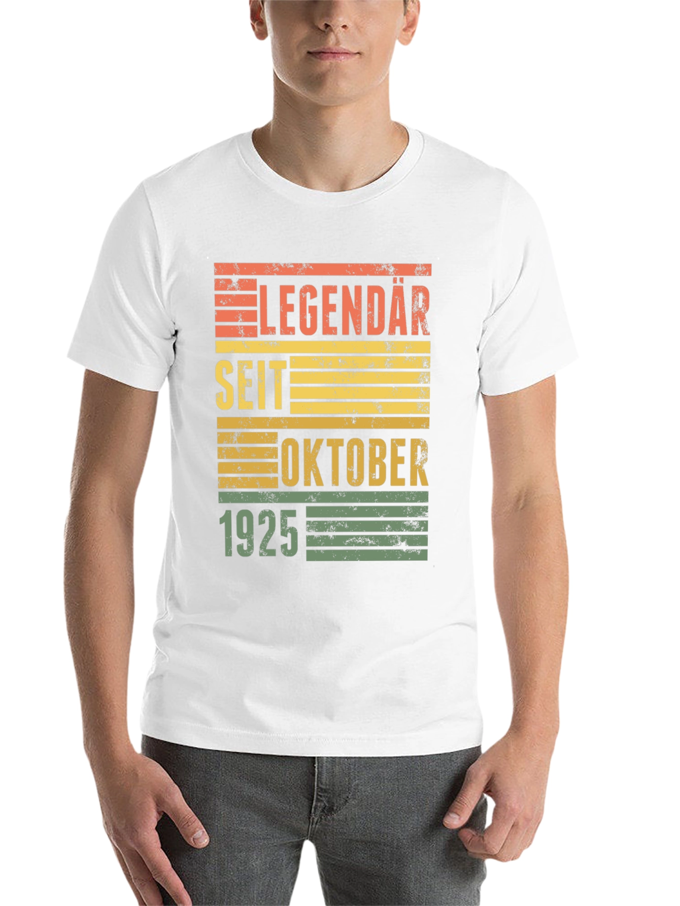 Black Legendary Since October 1925 T-Shirt view 14