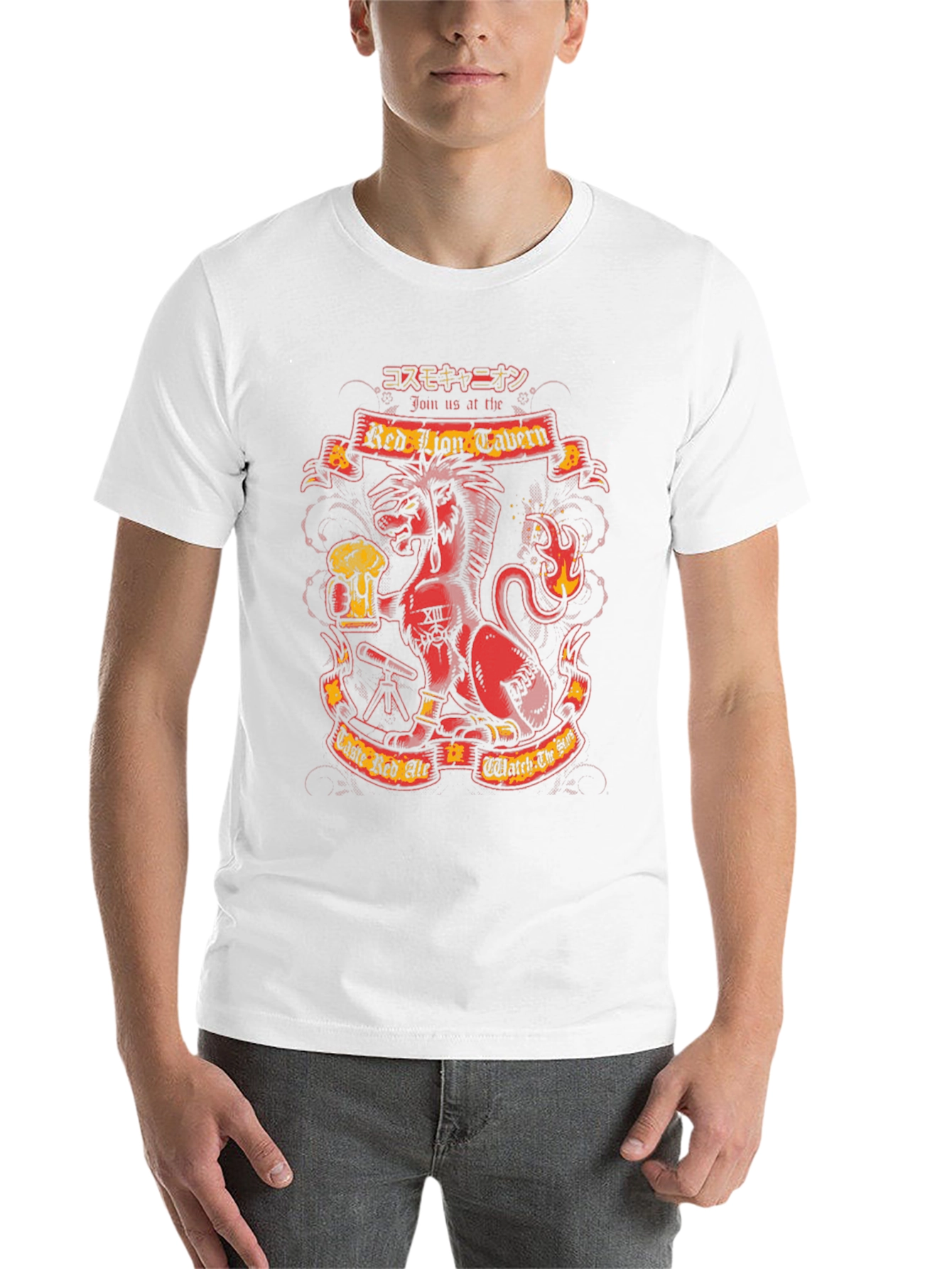 Black Red Lion Tavern Graphic Tee view 14