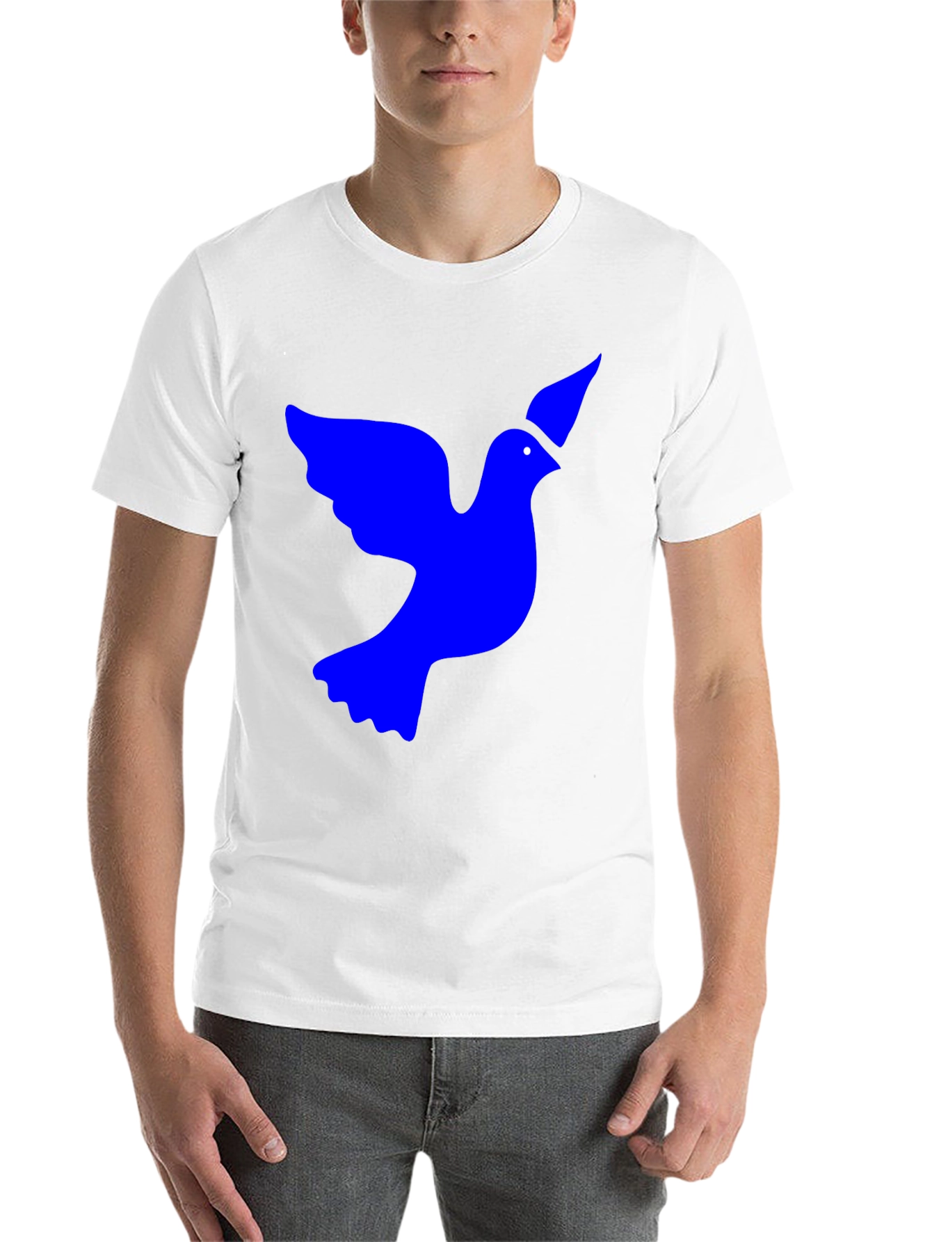 Black Dove Graphic Tee - Black Cotton Blend view 14