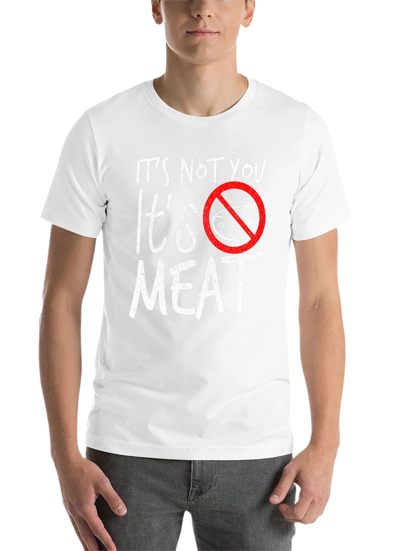It's Not You, It's Meat T-Shirt - Vegan Tee - 14