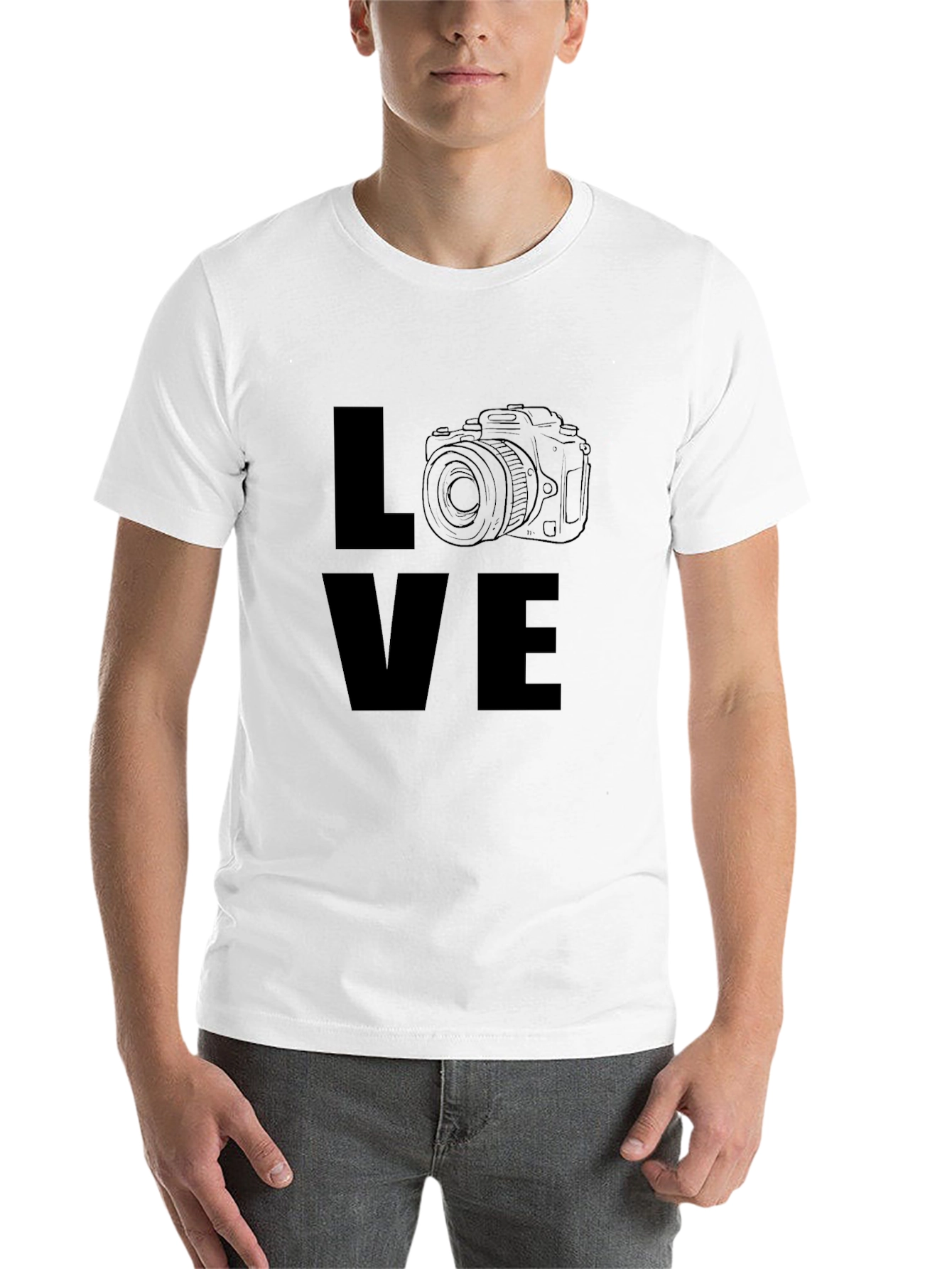 Black Love Photography Black Graphic T-Shirt view 14