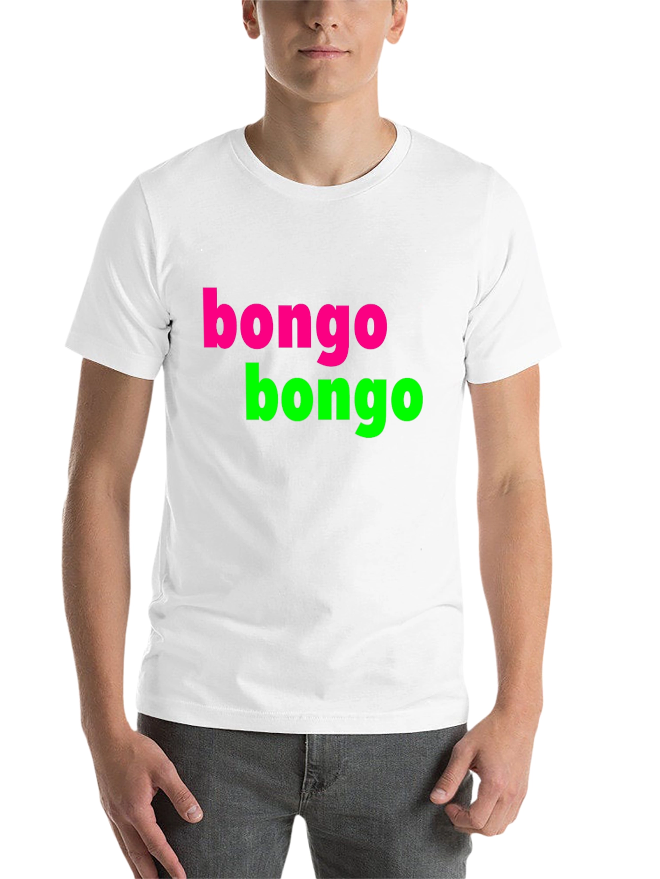 Black Bongo Bongo T-Shirt - Funky Retro Design view 14