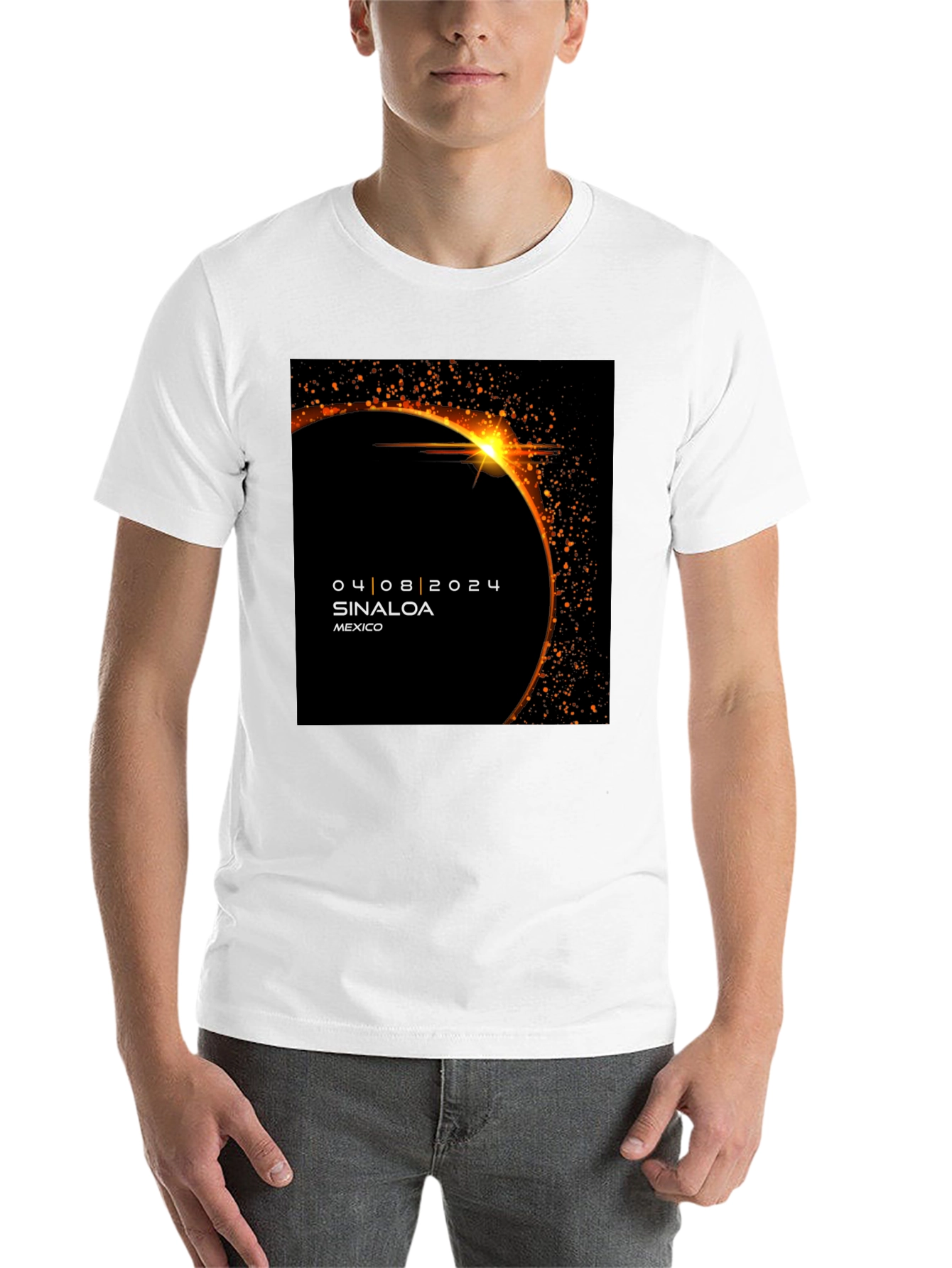 Sinaloa Mexico 2024 Eclipse T-Shirt - 14