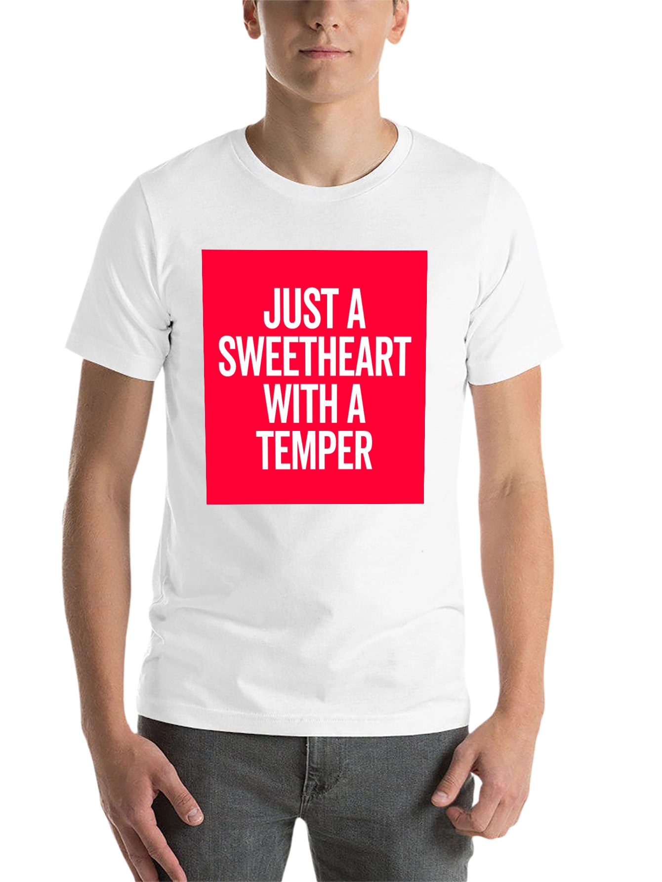 Black Sweetheart With A Temper Graphic T-Shirt view 14