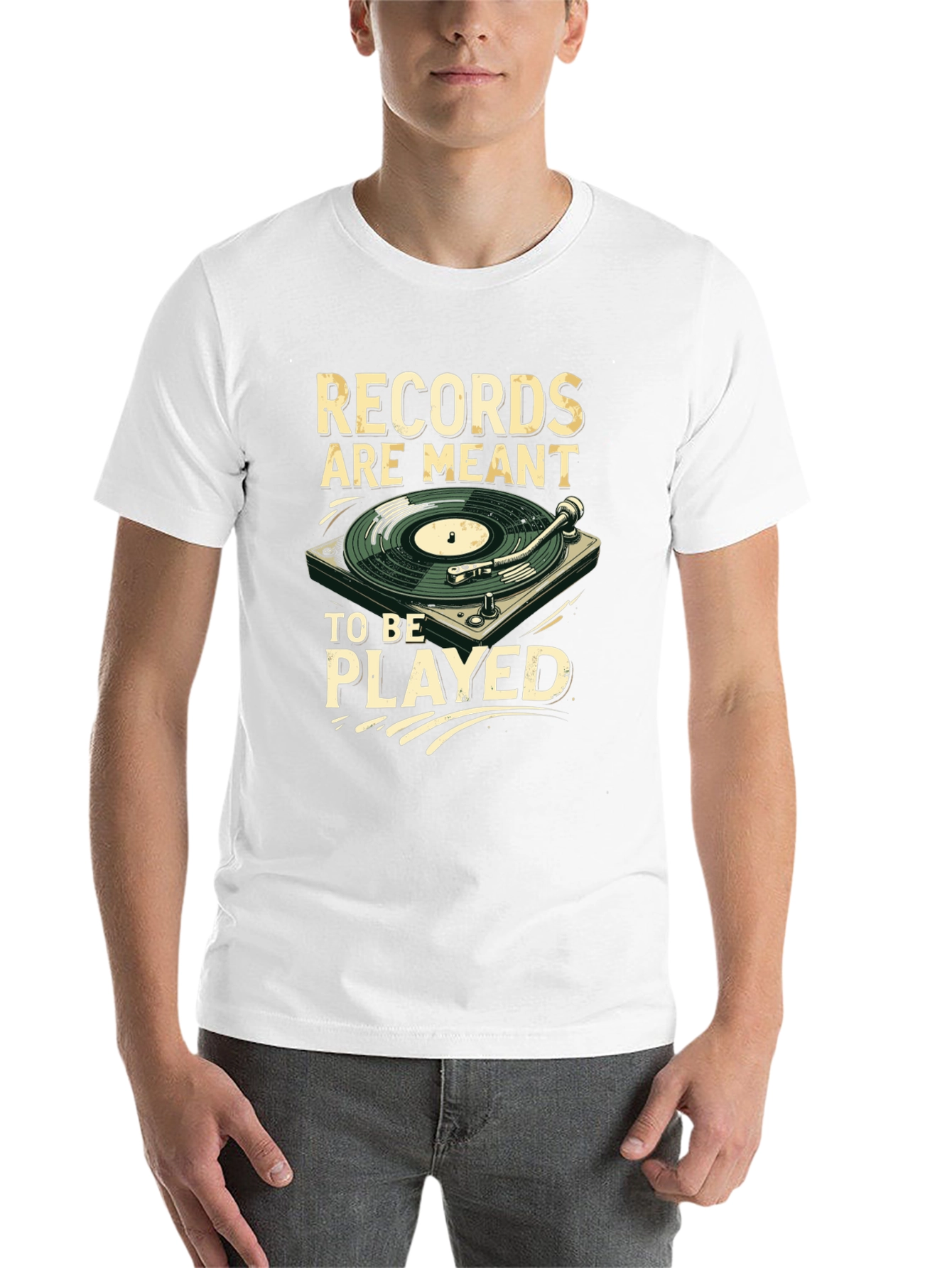 Black Records Are Meant To Be Played T-Shirt view 14