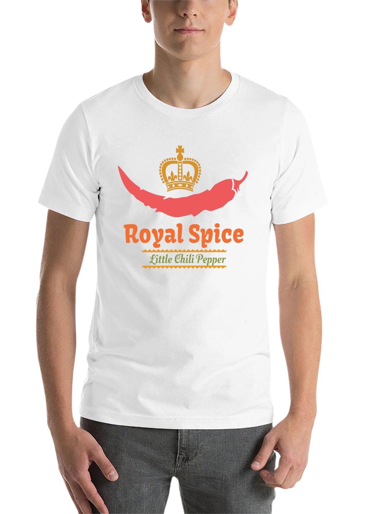 Black Royal Spice Chili Pepper Graphic Tee view 14