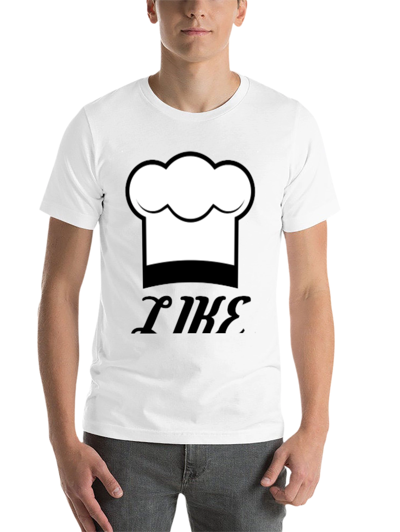 Black Chef Hat Graphic Black T-Shirt - Funny Cooking Tee view 14