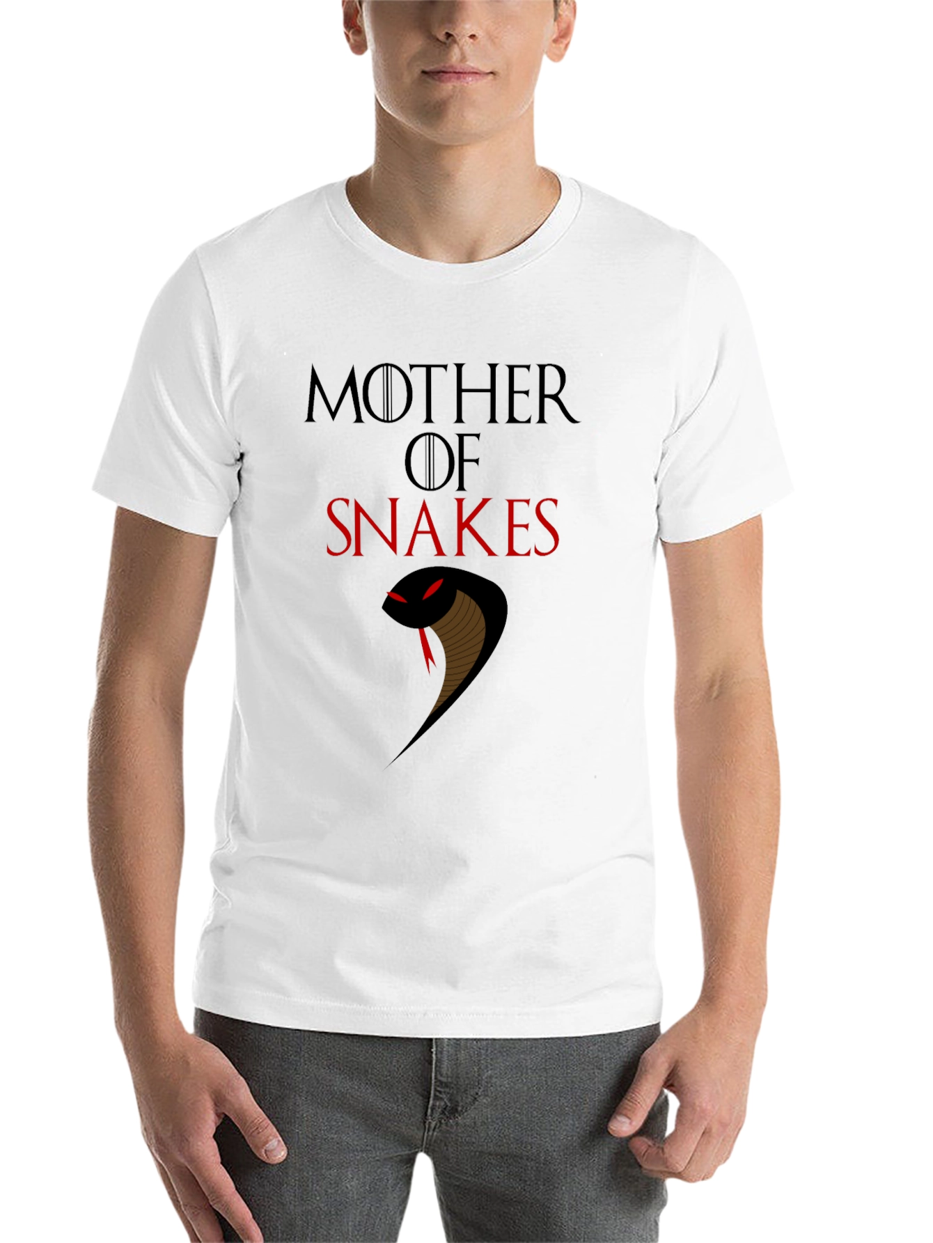 Black Mother of Snakes Graphic Tee view 14