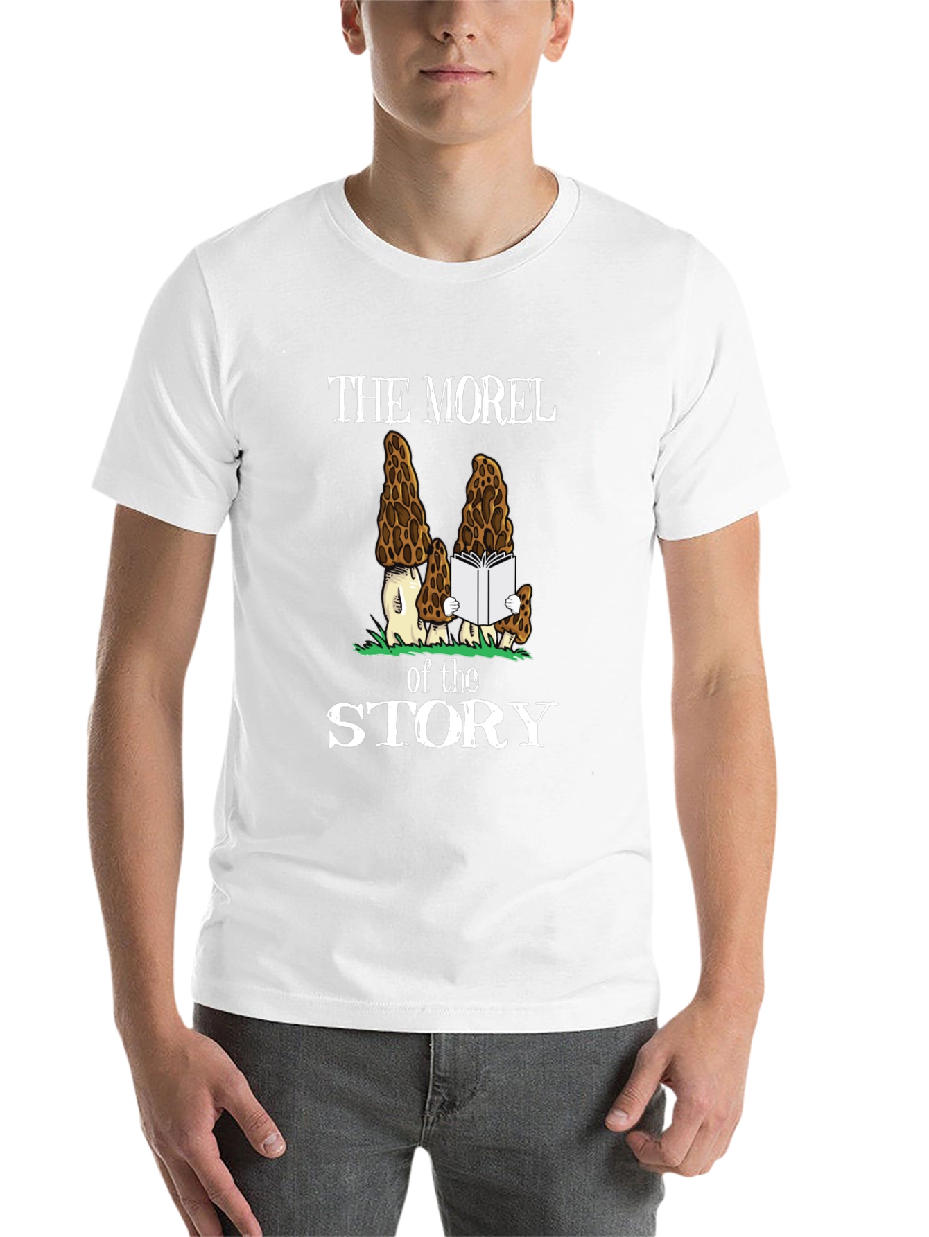 Black The Morel of the Story T-Shirt view 14