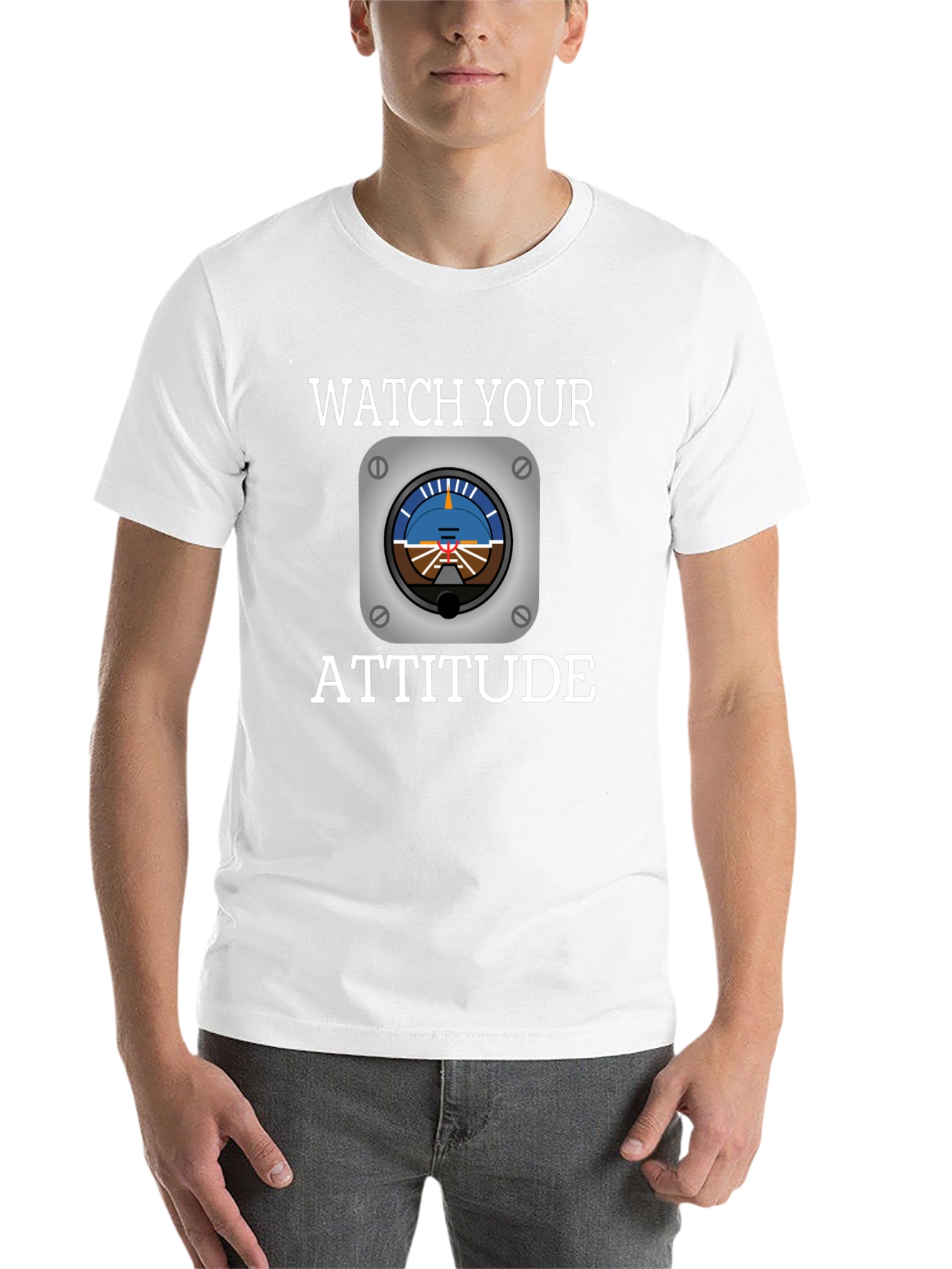 Black Watch Your Attitude Pilot T-Shirt view 14