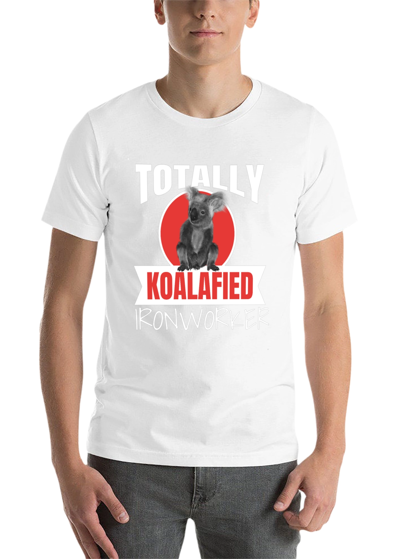 Black Koalafied Ironworker Graphic Tee view 14