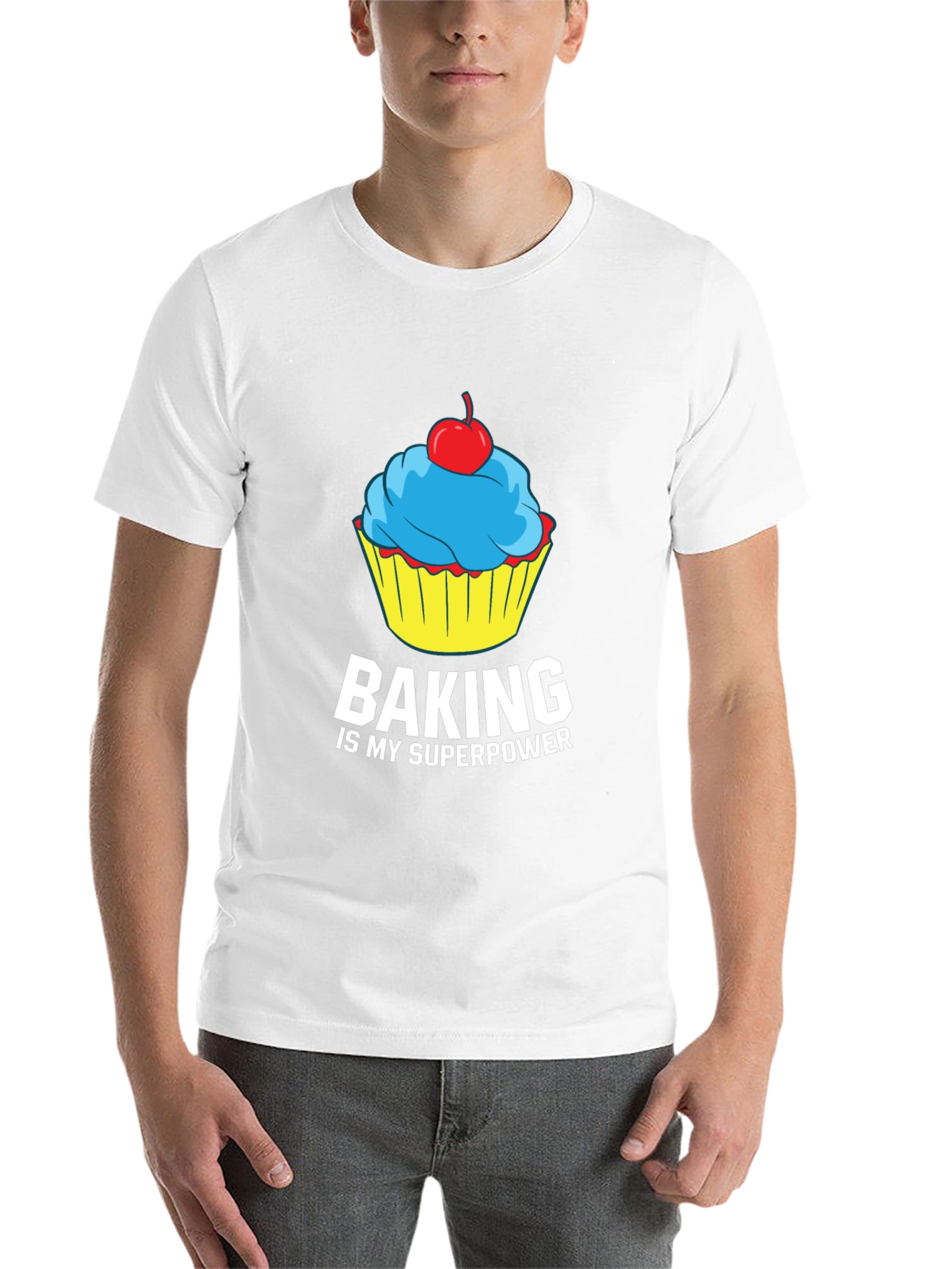 Black Baking is My Superpower Graphic Tee view 14