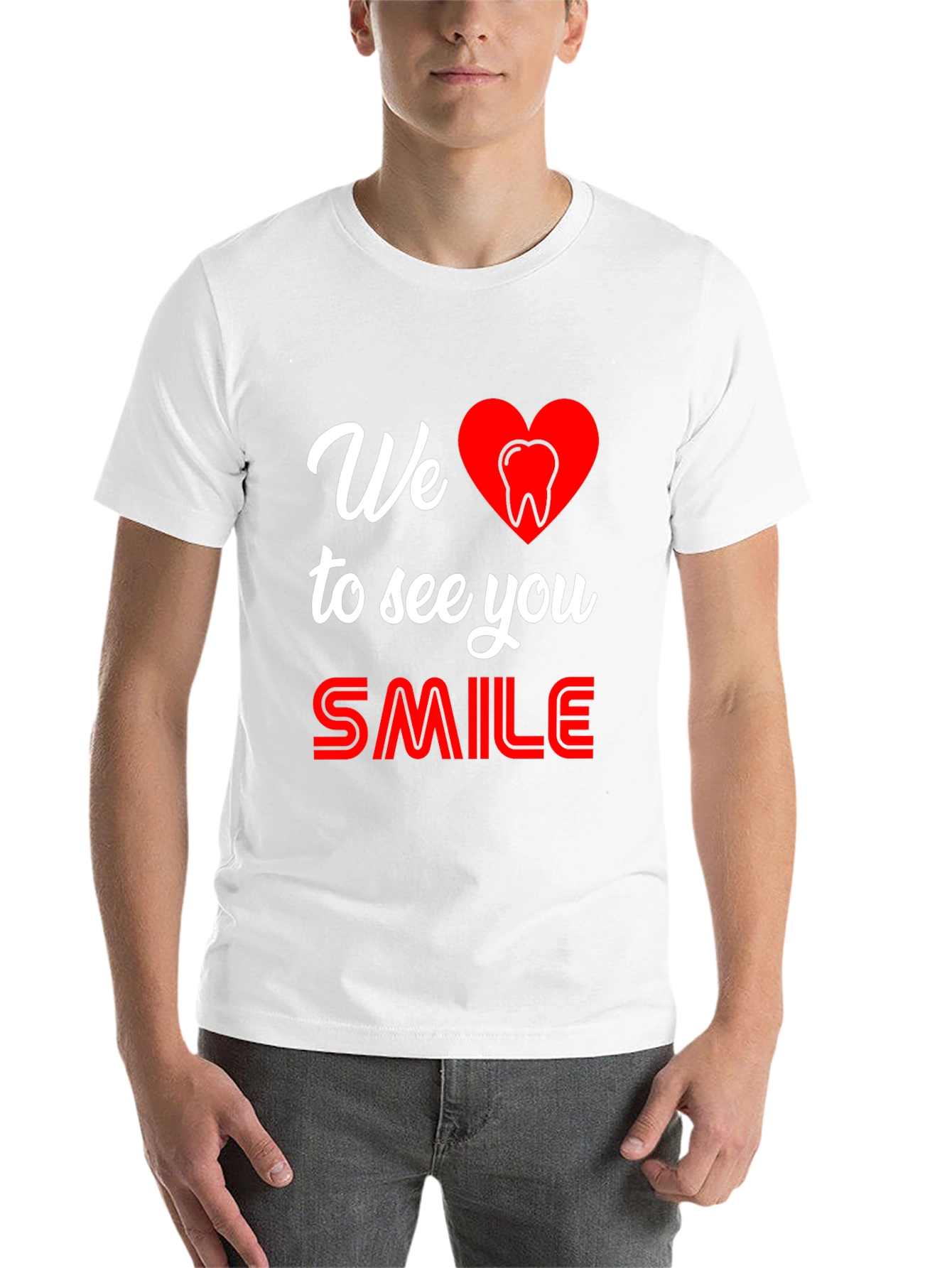 Black Dental Love Graphic T-Shirt - We Love to See You Smile view 14