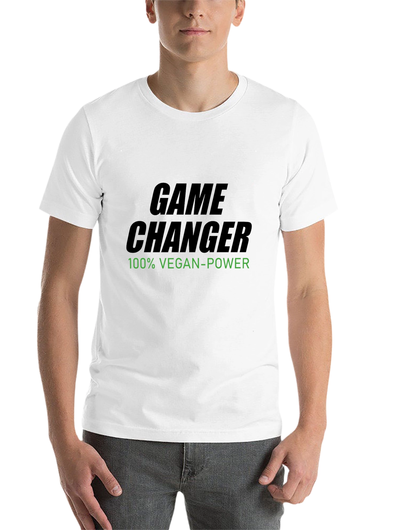 Vegan Power Game Changer Tee - Black - 14