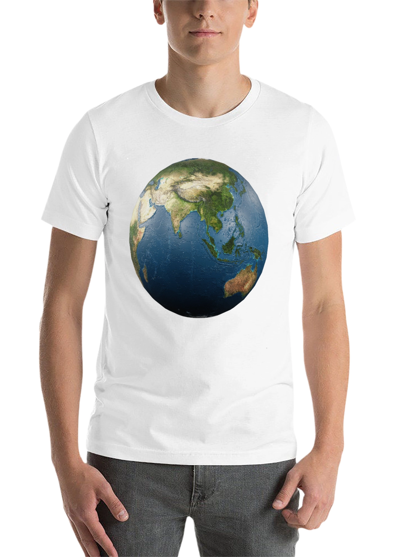 Black Earth Graphic Black T-Shirt view 14