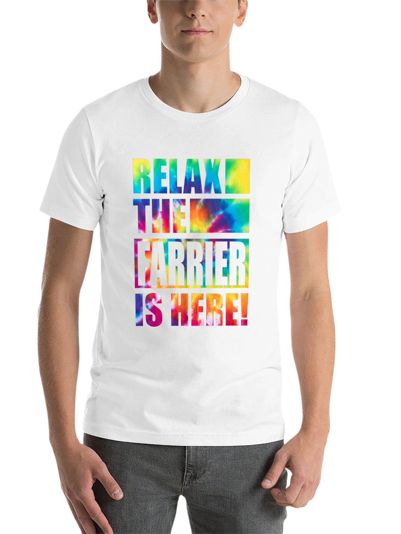 Black Relax The Farrier Is Here T-Shirt view 14