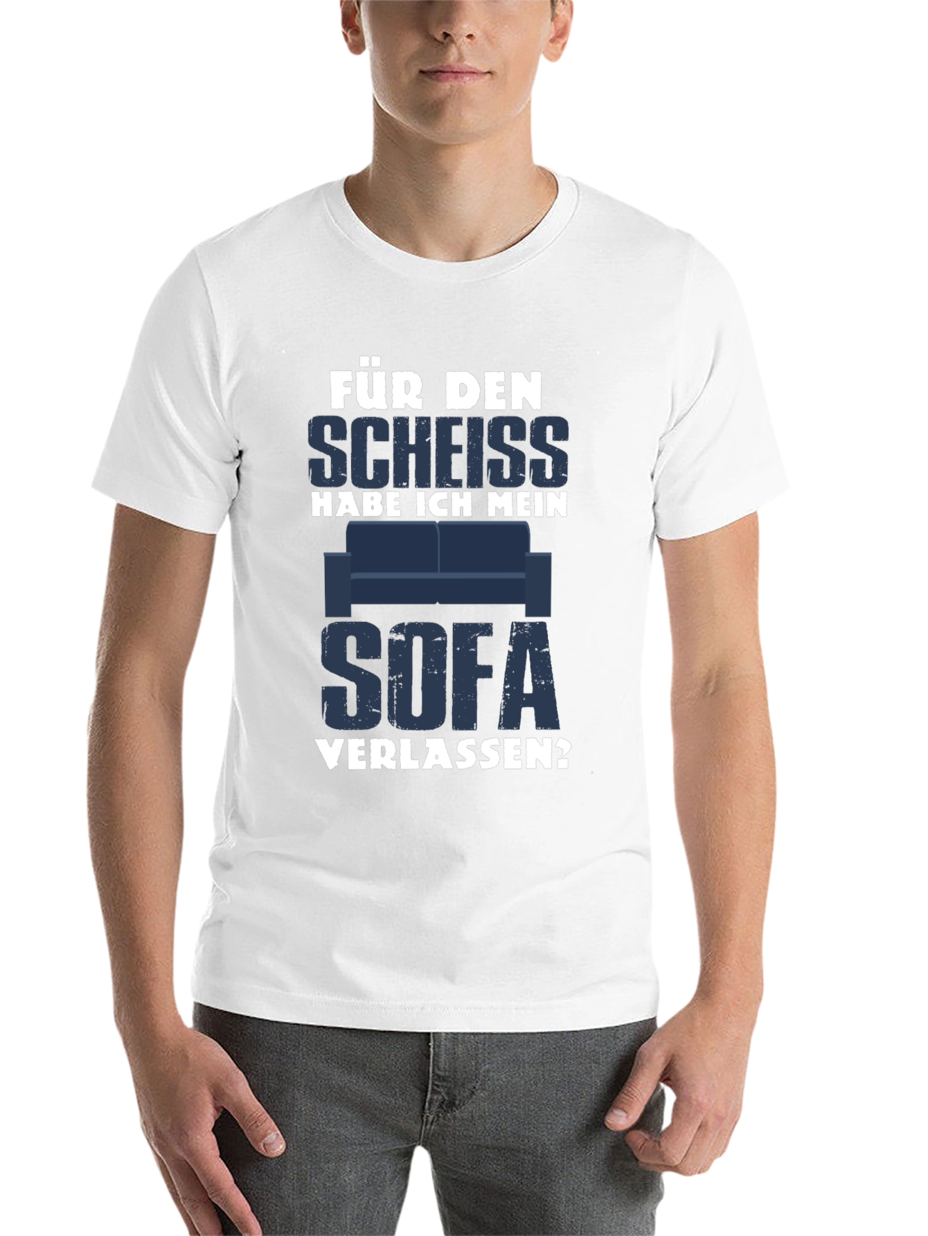 Black Für Den Scheiss T-Shirt - Funny German Slogan Tee view 14