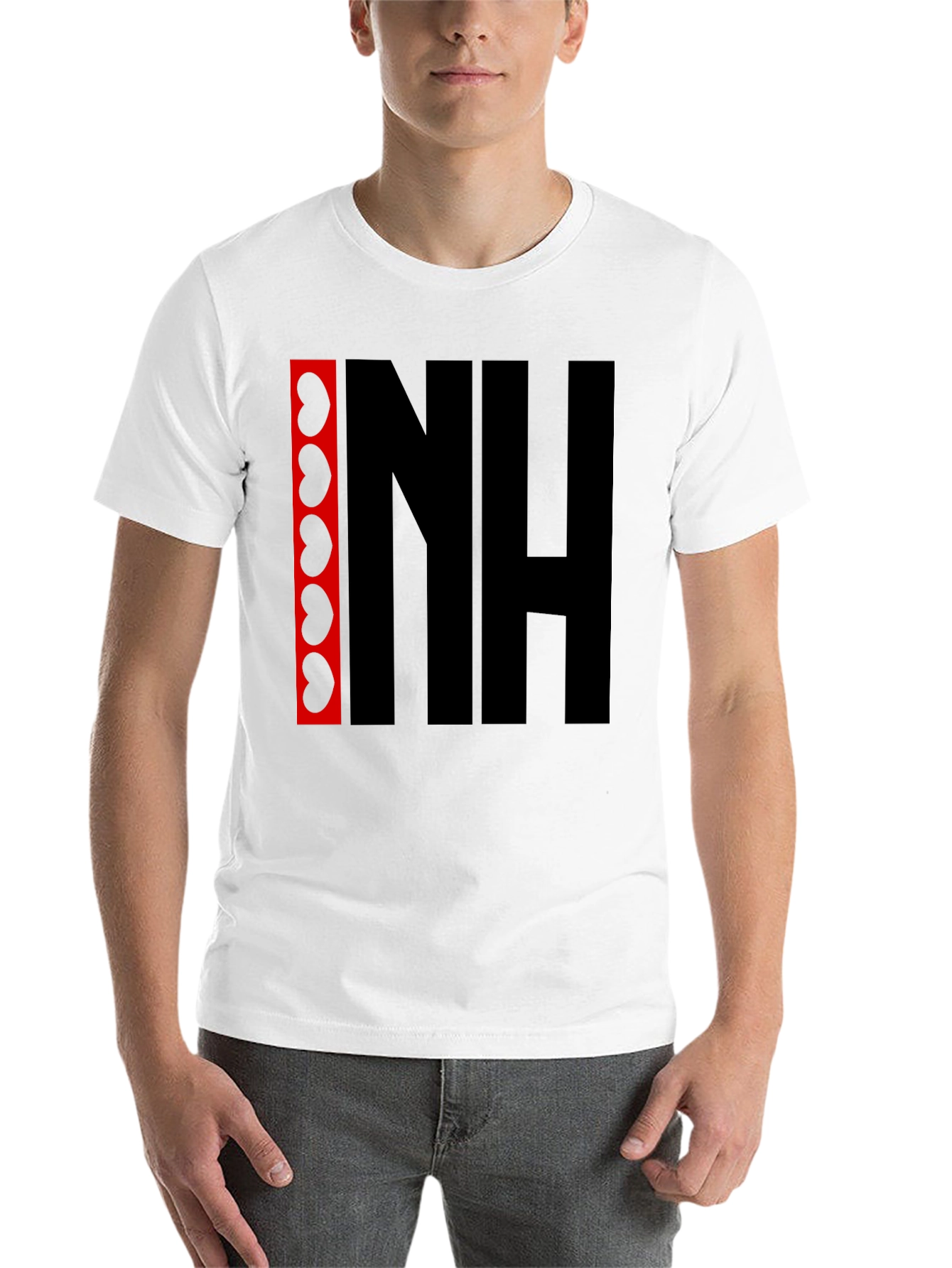 Black Cool Black Graphic Tee - Kidney NH Print view 14