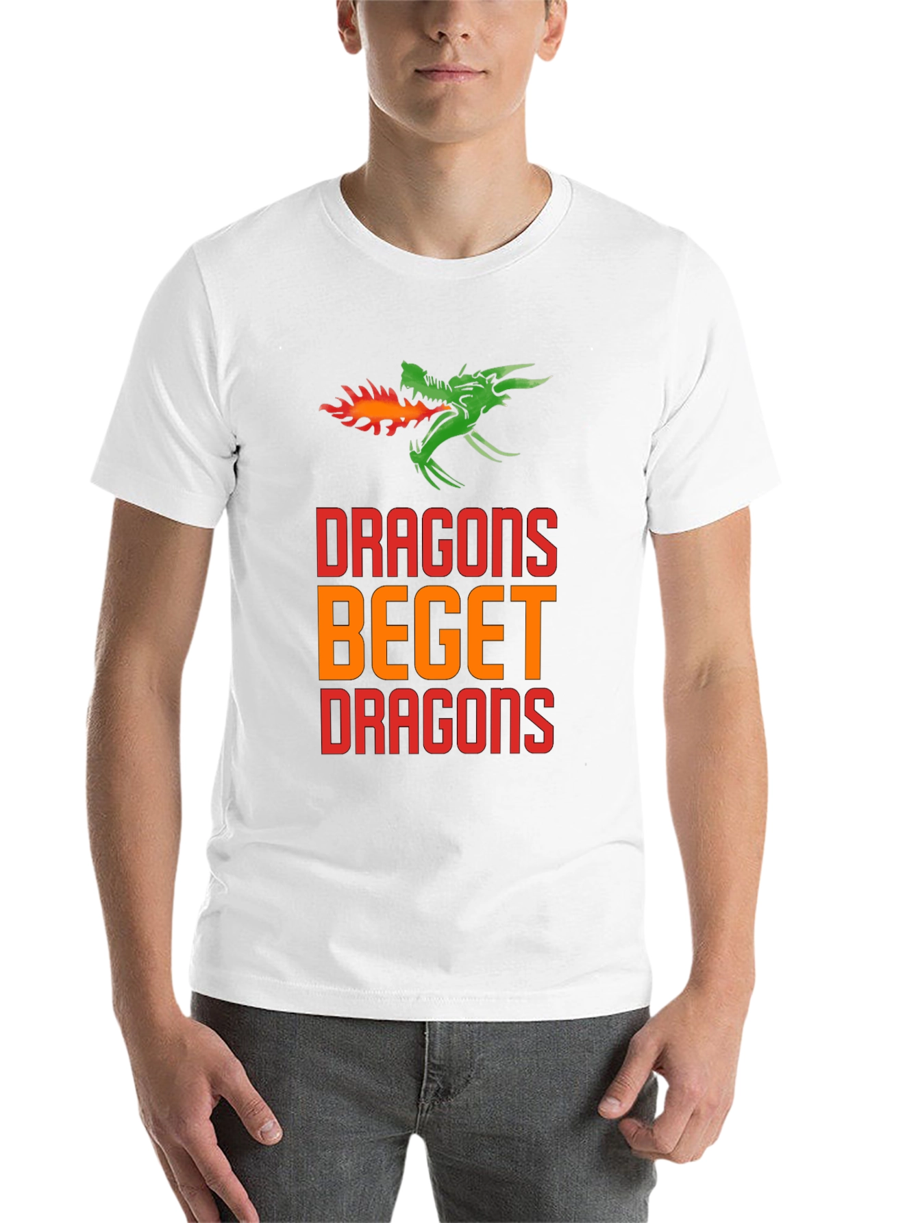 Black Dragons Beget Dragons Graphic T-Shirt view 14