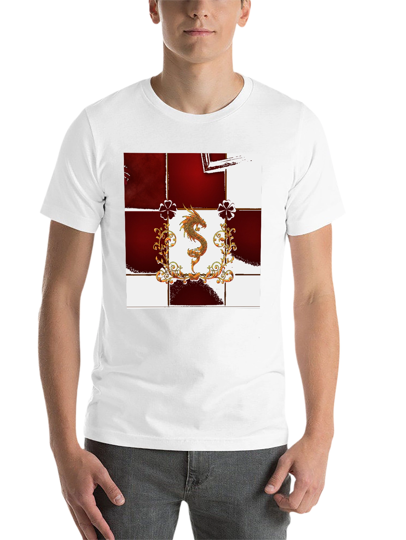 Black Dragon Emblem Black T-Shirt view 14