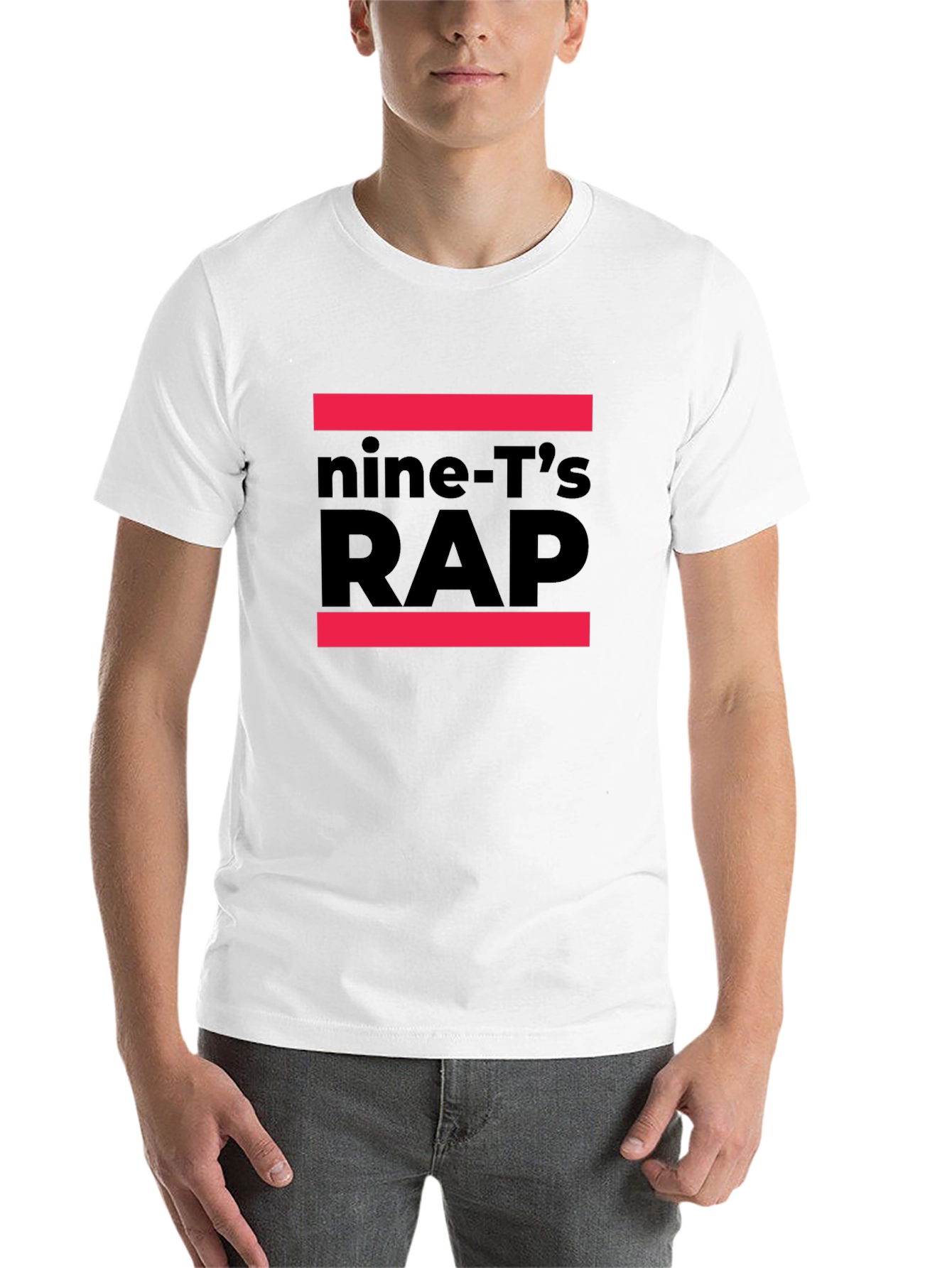 Black Nine-T's Rap Black Graphic Tee view 14