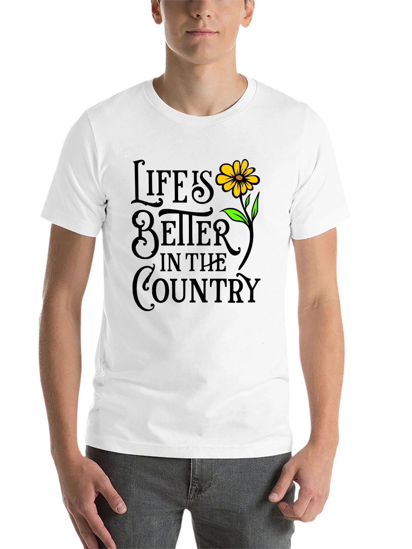 Black Life is Better in The Country T-Shirt view 14