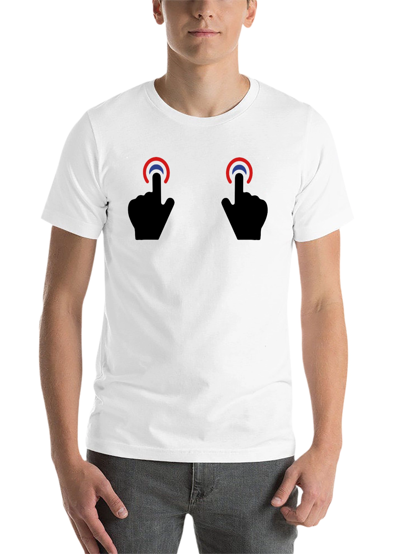 Black Novelty 'Tap That' Graphic T-Shirt view 14