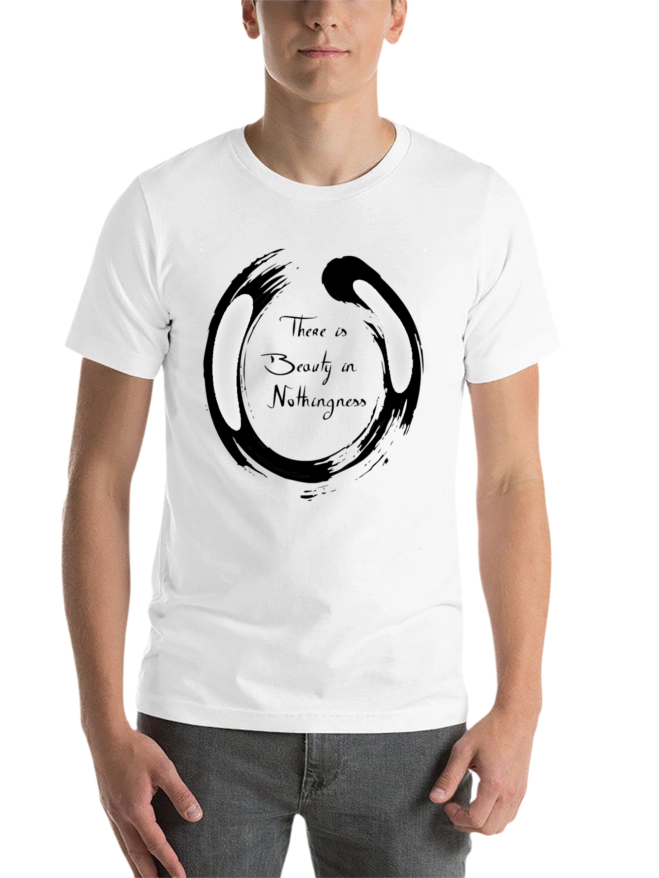 Black Beauty in Nothingness Black T-Shirt view 14