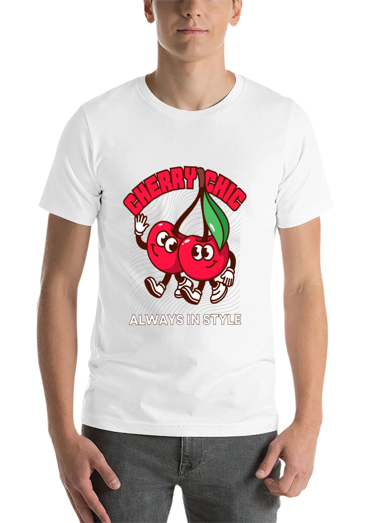 Black Cherry Chic Graphic Tee view 14