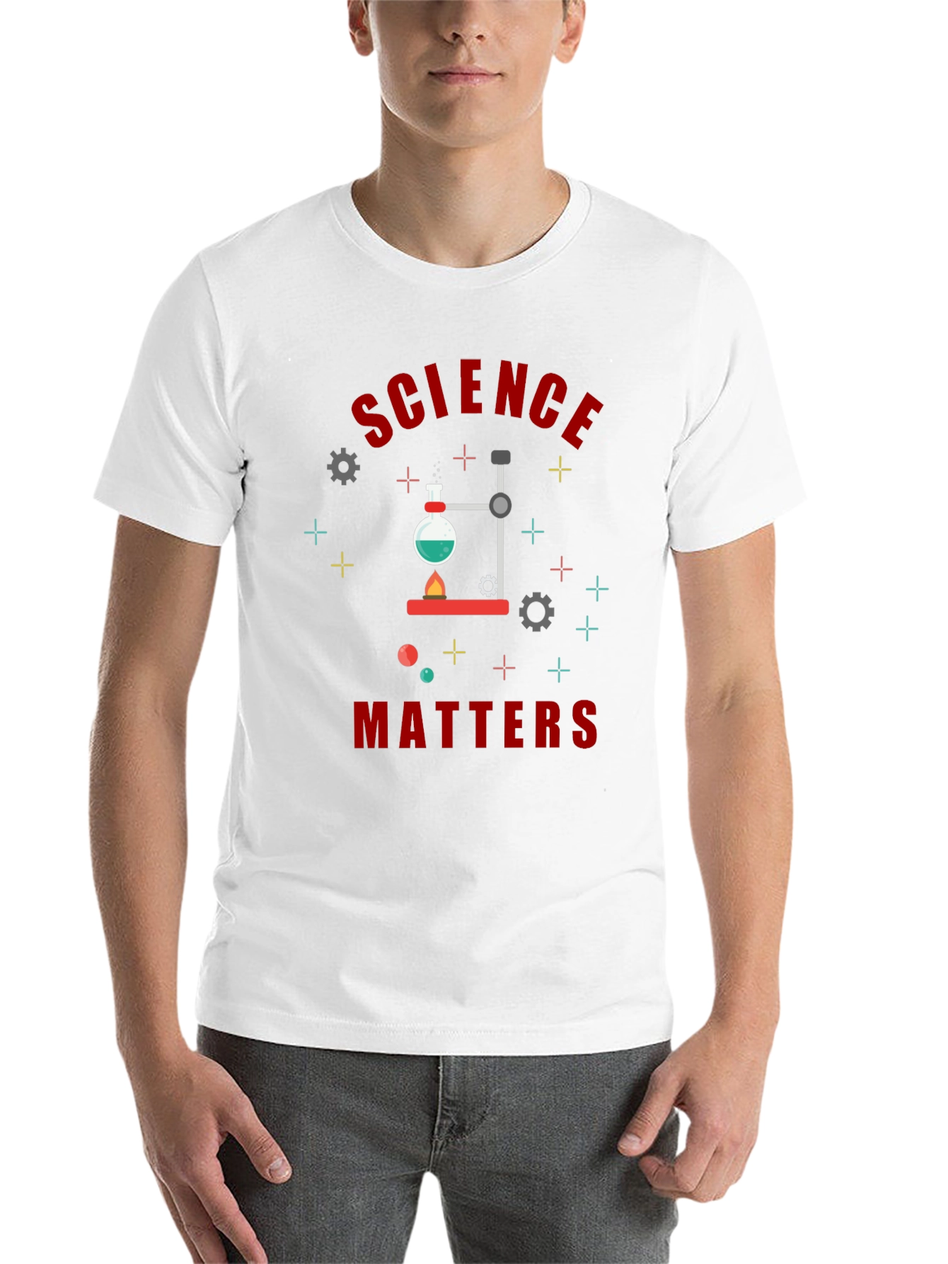 Black Science Matters Graphic Tee - Lab Experiment Design view 14