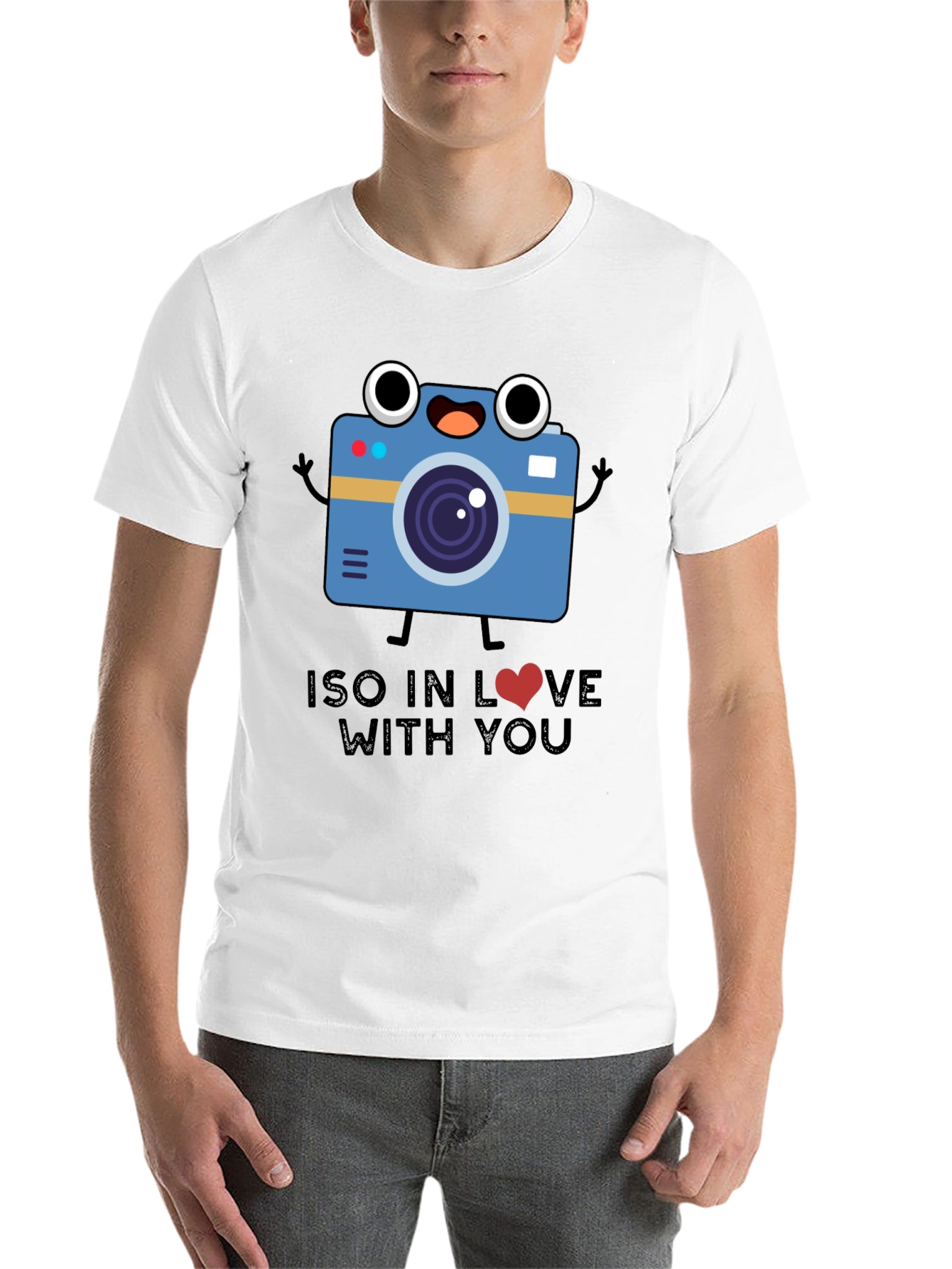 Cute Camera T-Shirt - ISO In Love With You - 14