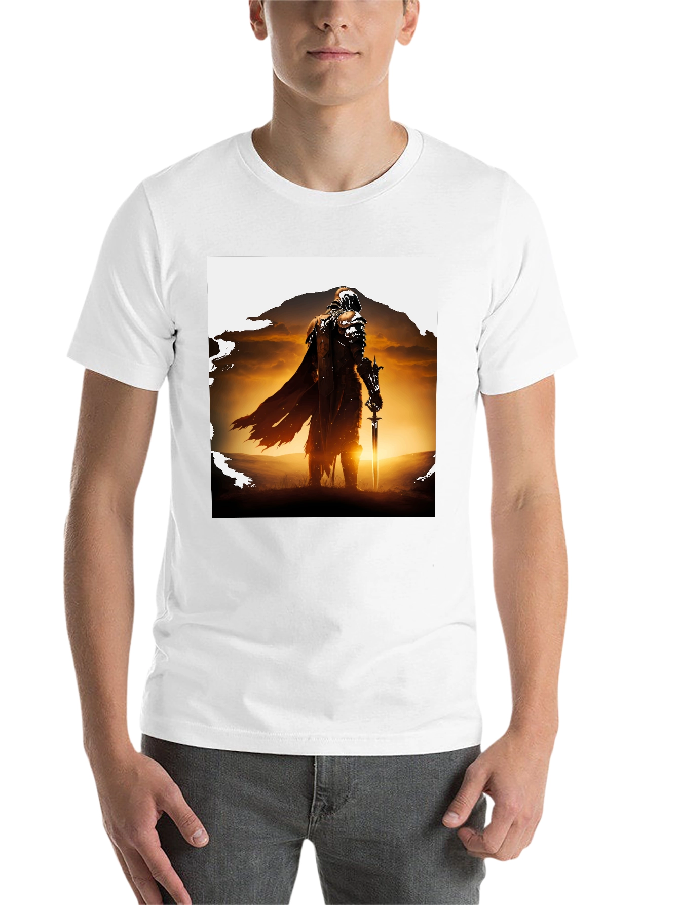 Black Warrior Graphic Tee - Black view 14