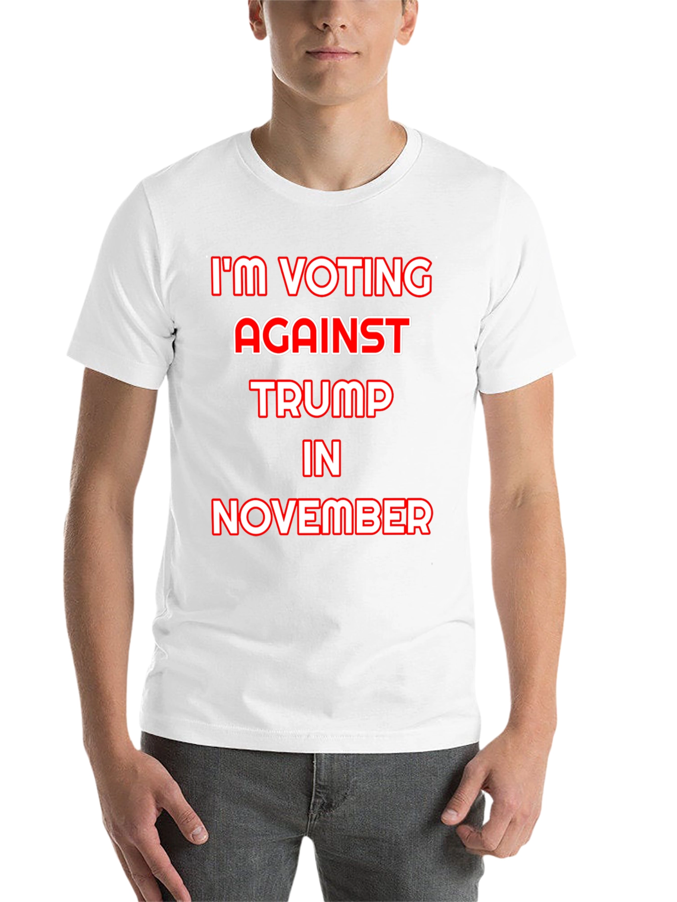 Black Anti-Trump Election T-Shirt view 14