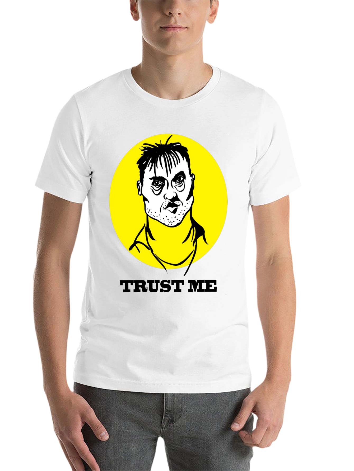 Black Trust Me T-Shirt - Adult Humor Tee view 14