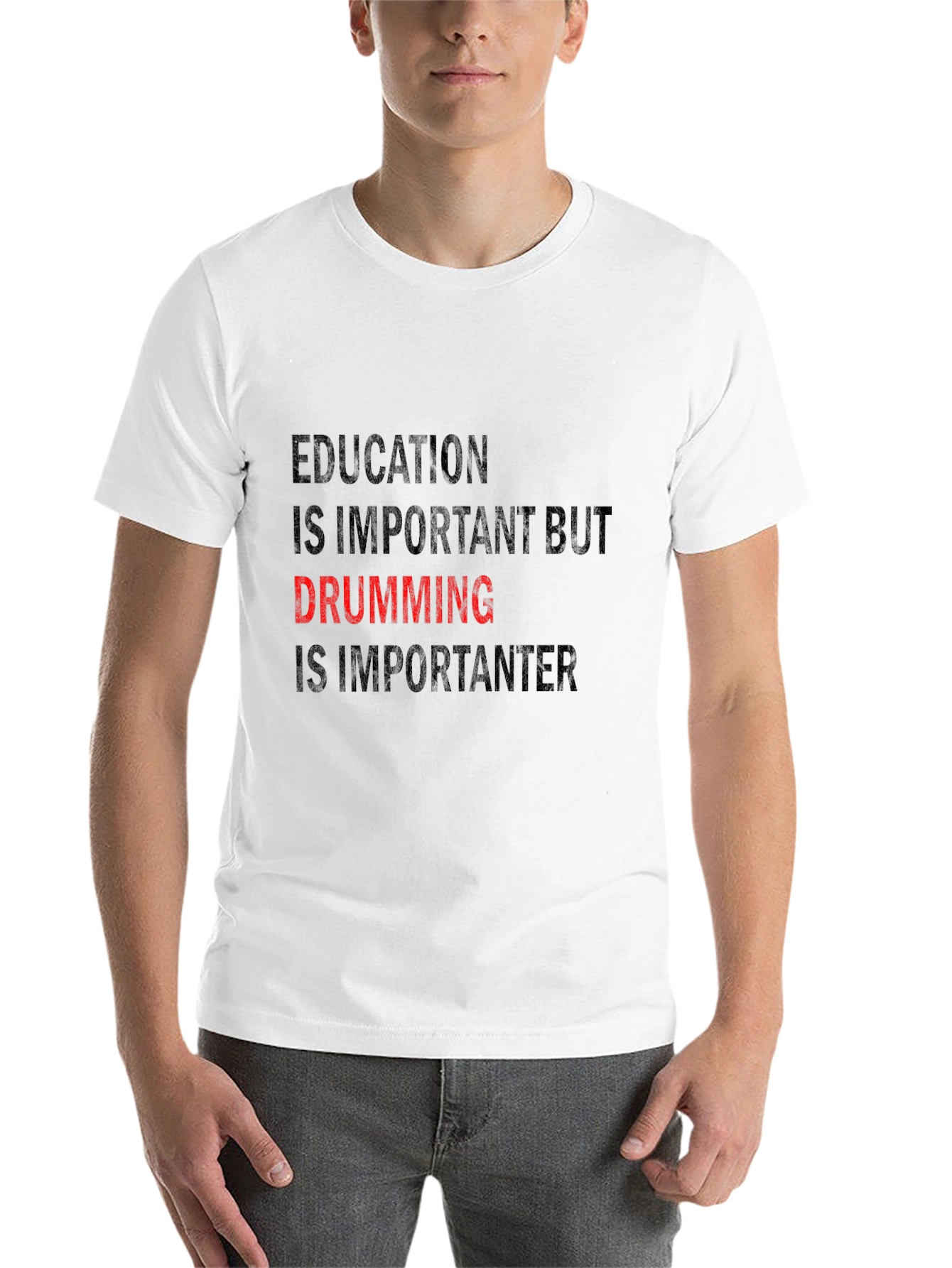 Black Drumming is Importanter Graphic Tee view 14