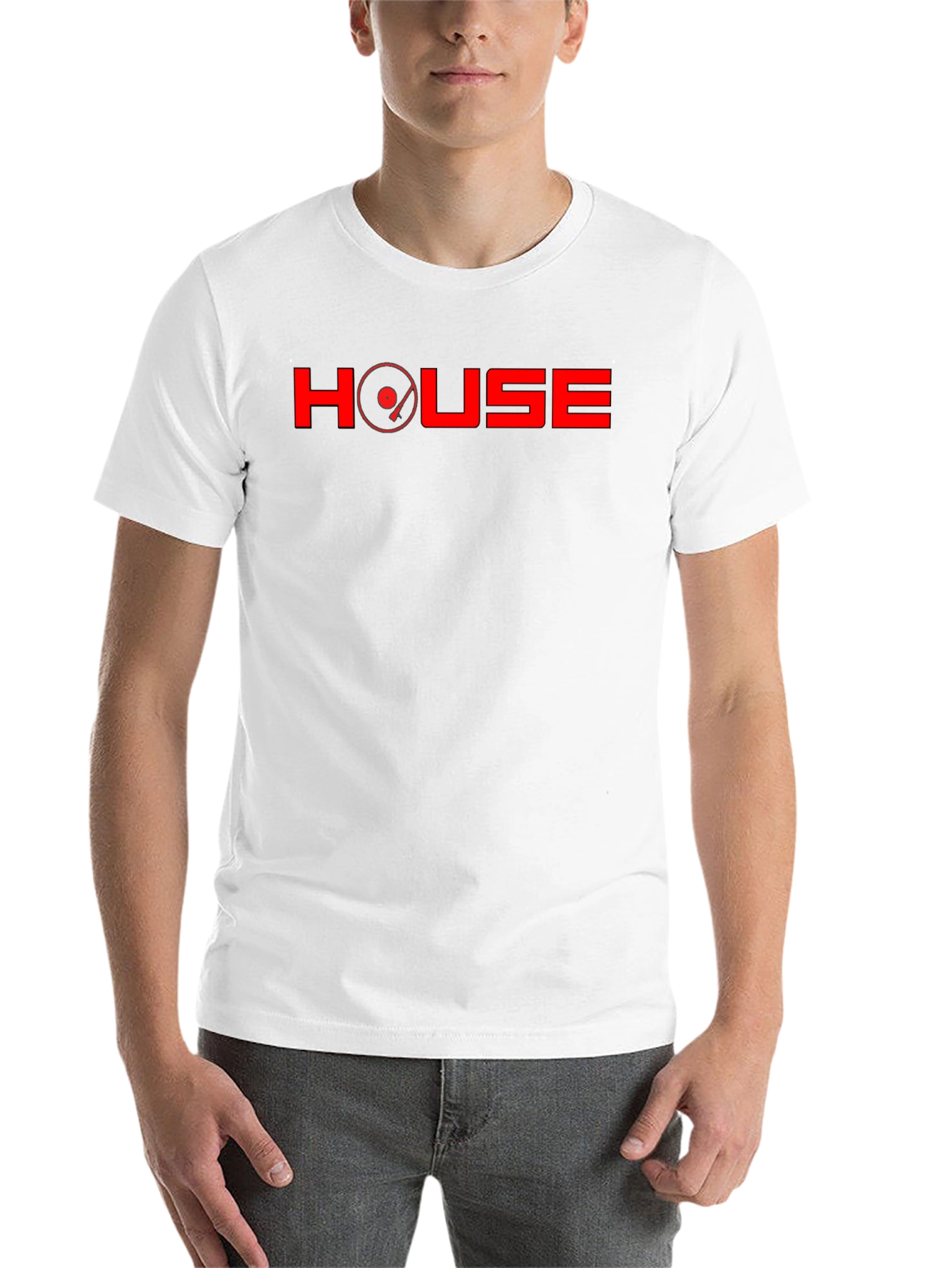 Black House Music DJ Turntable Graphic T-Shirt view 14