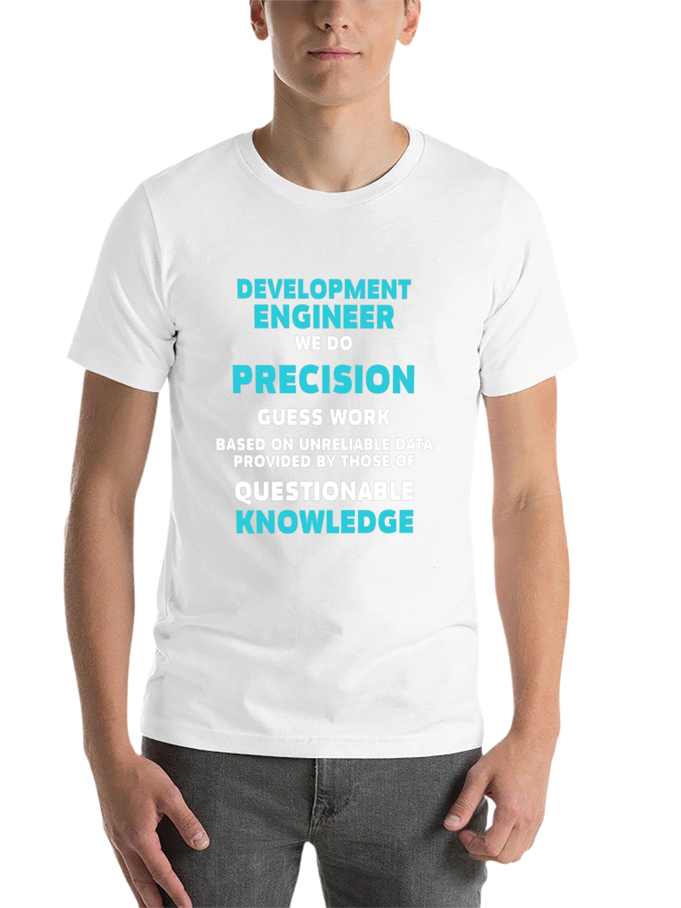 Black Development Engineer Precision Tee view 14