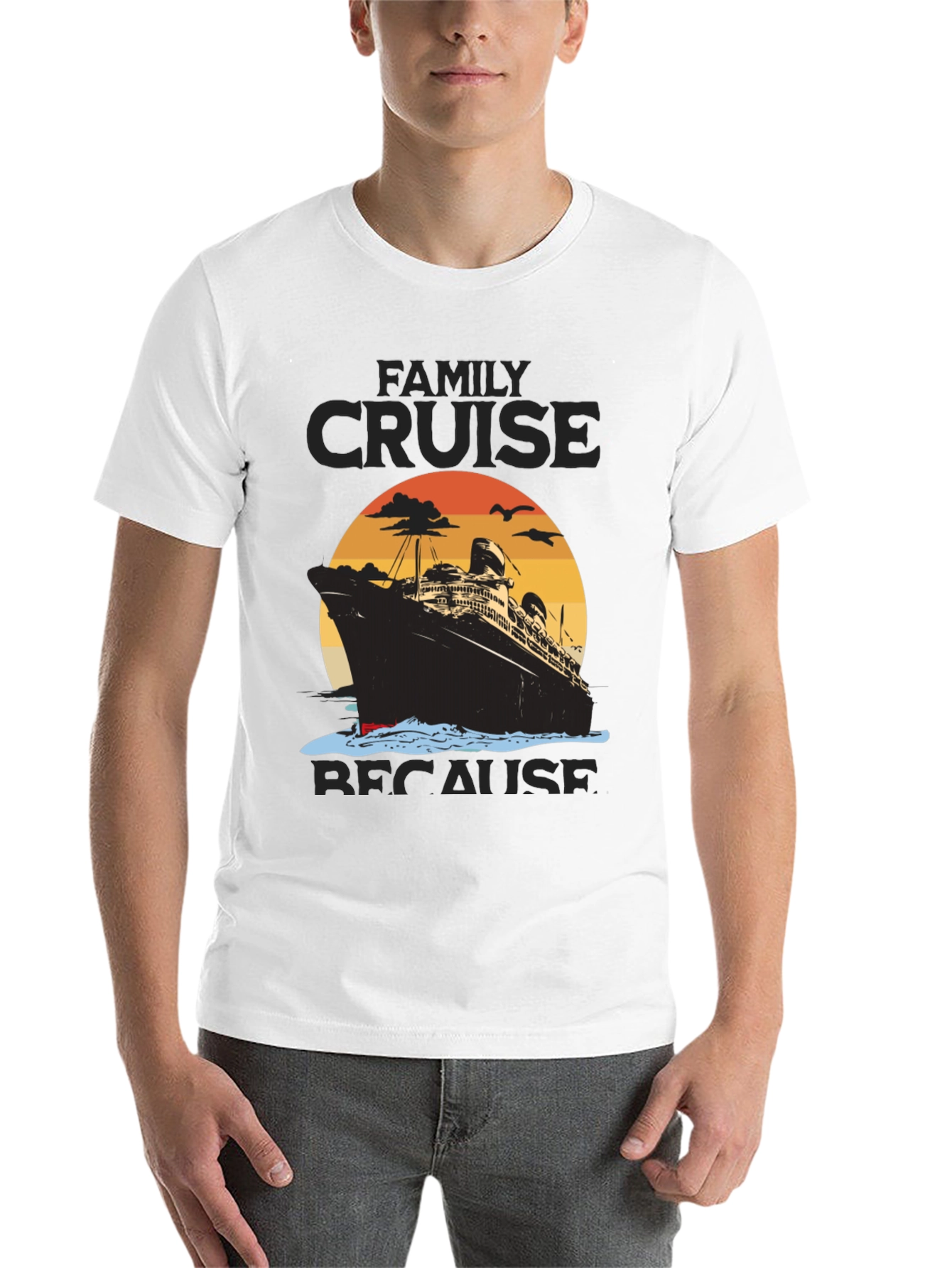 Black Family Cruise T-Shirt, Vacation Trip Tee view 14