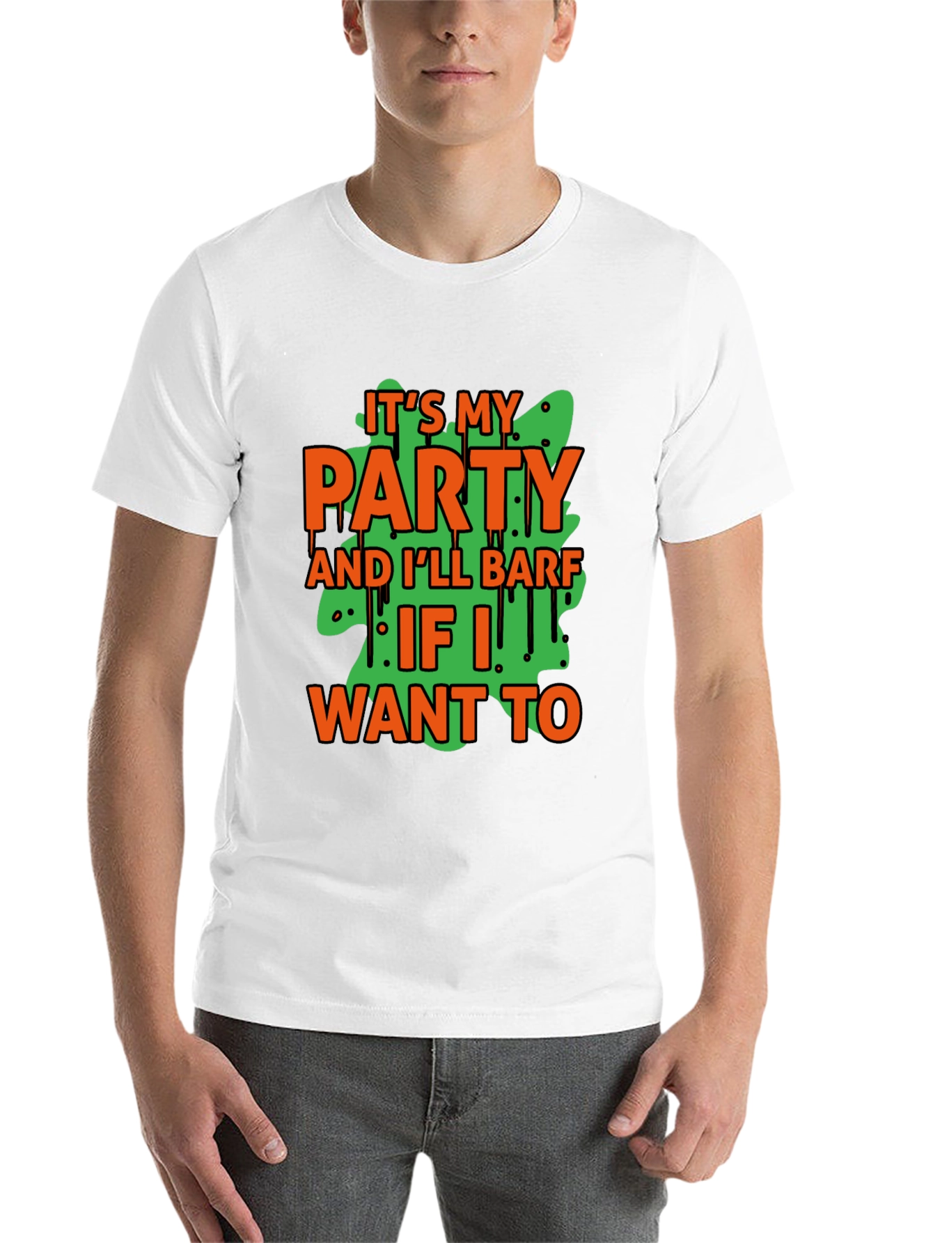 Black It's My Party T-Shirt view 14